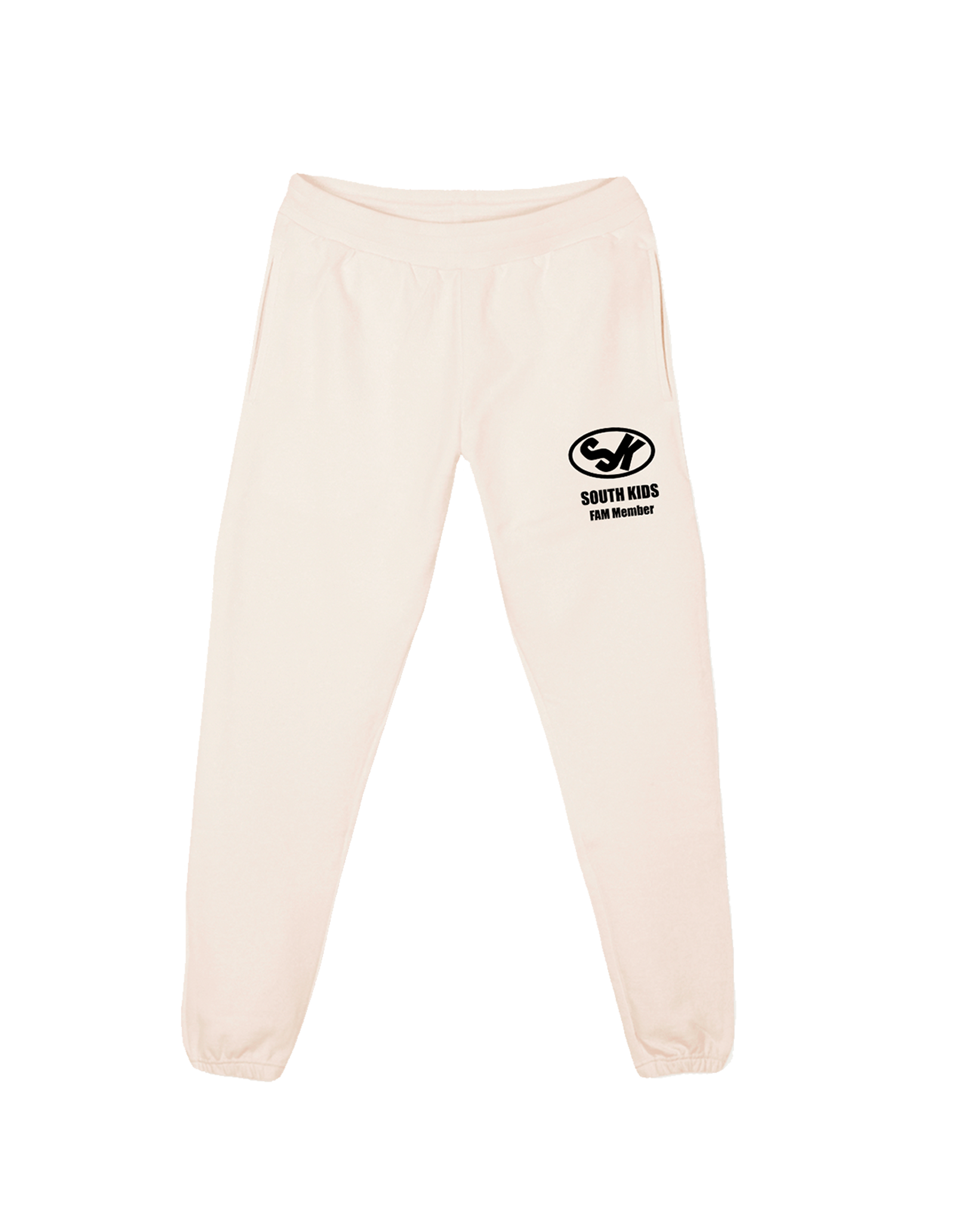 FAM Member Sweatpants Vintage White