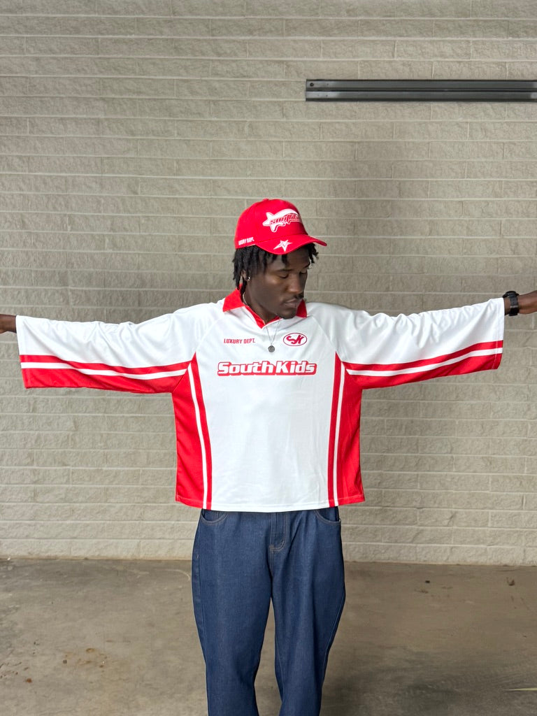 Longsleeve Football Jersey White