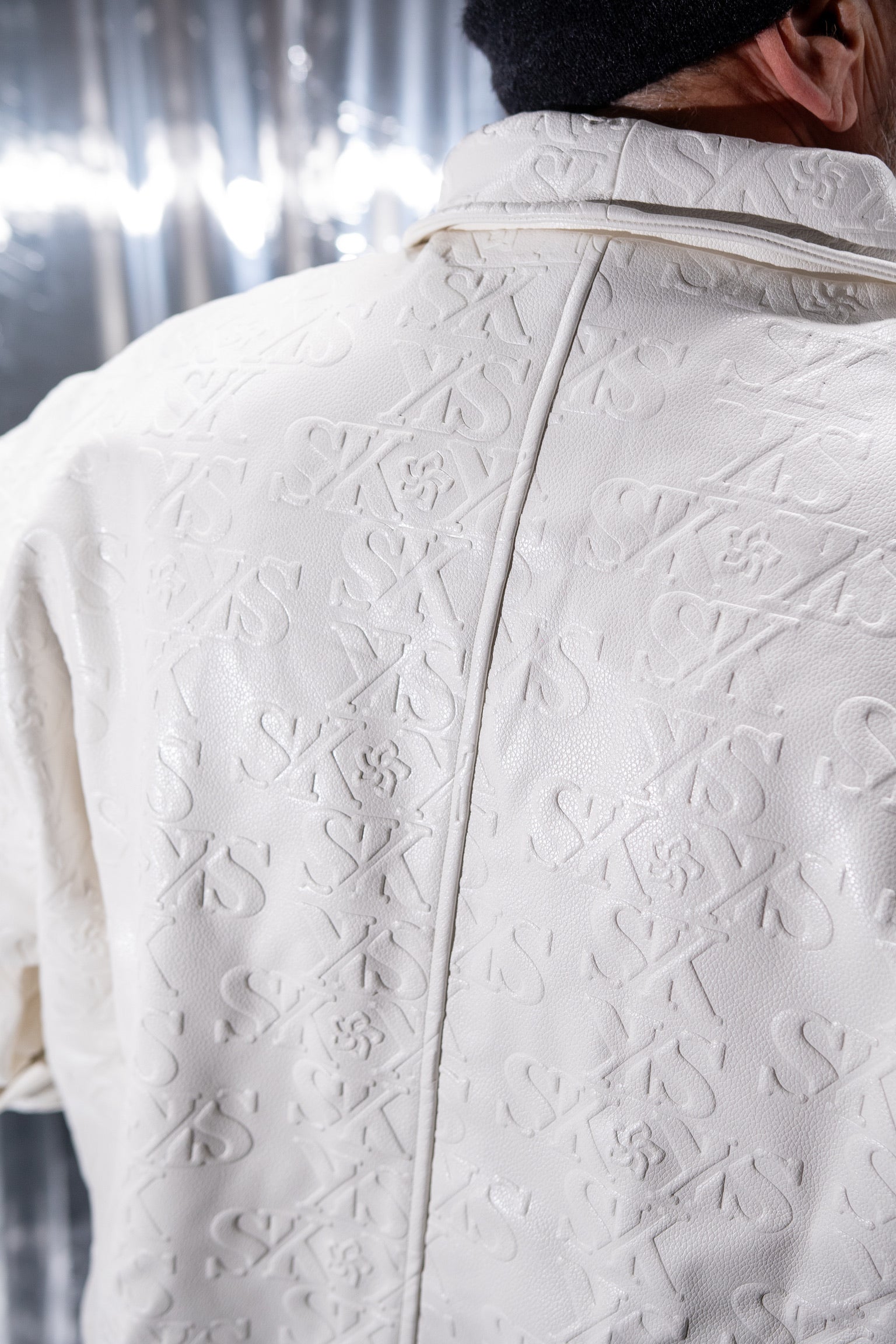 White Leather Jacket