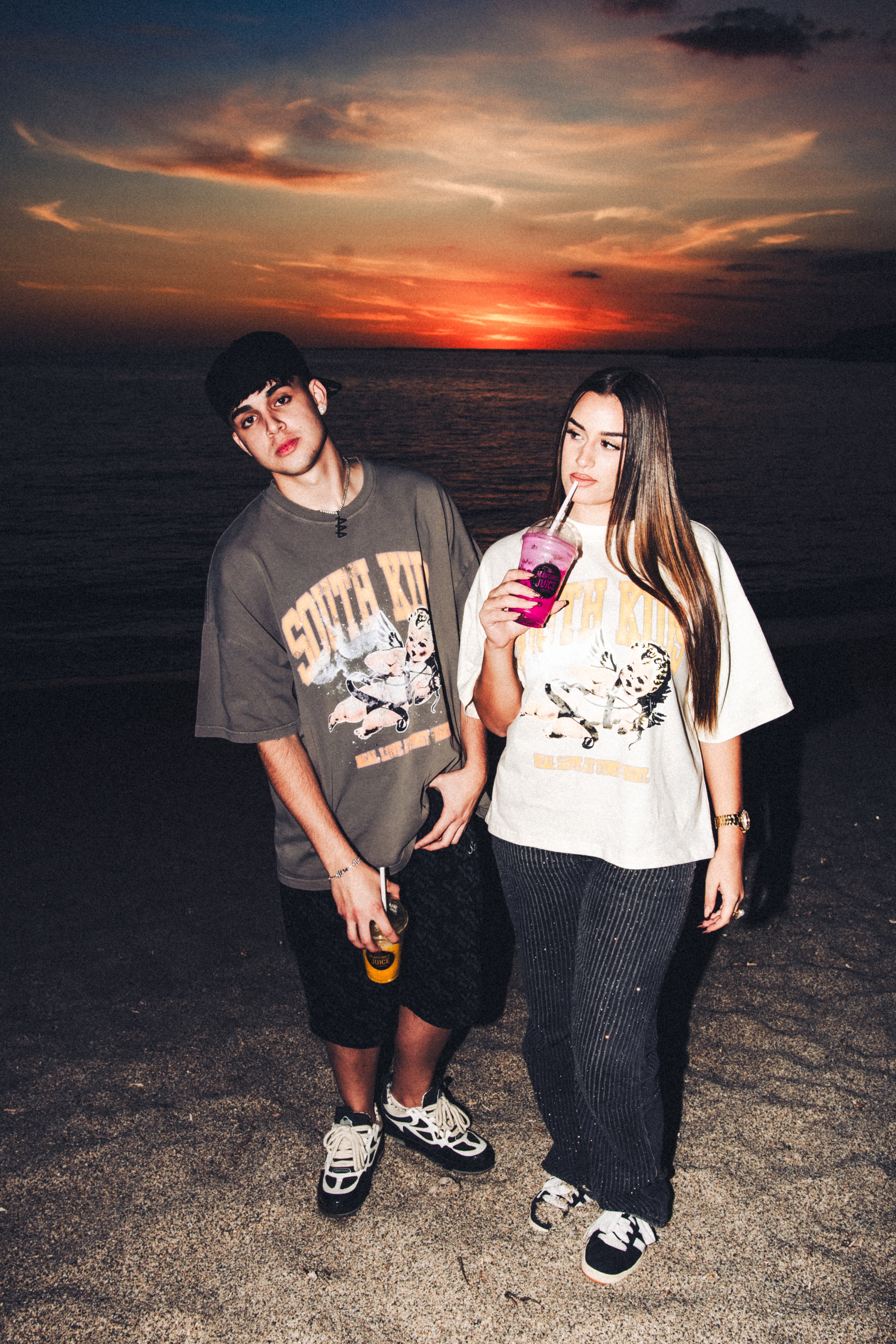 Love At First Sight Tee Pigment Grey