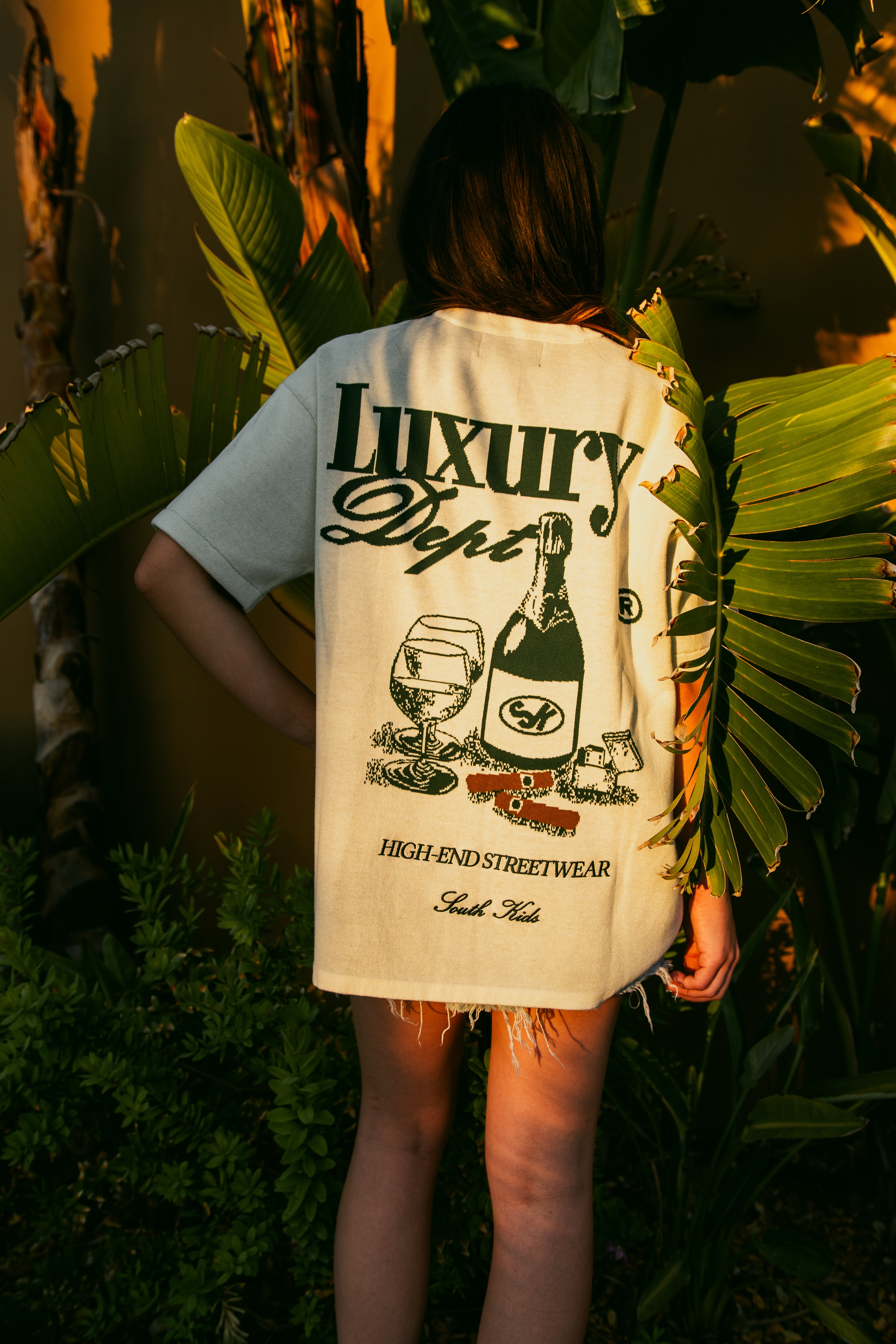 Luxury Dept Jacquard Tee