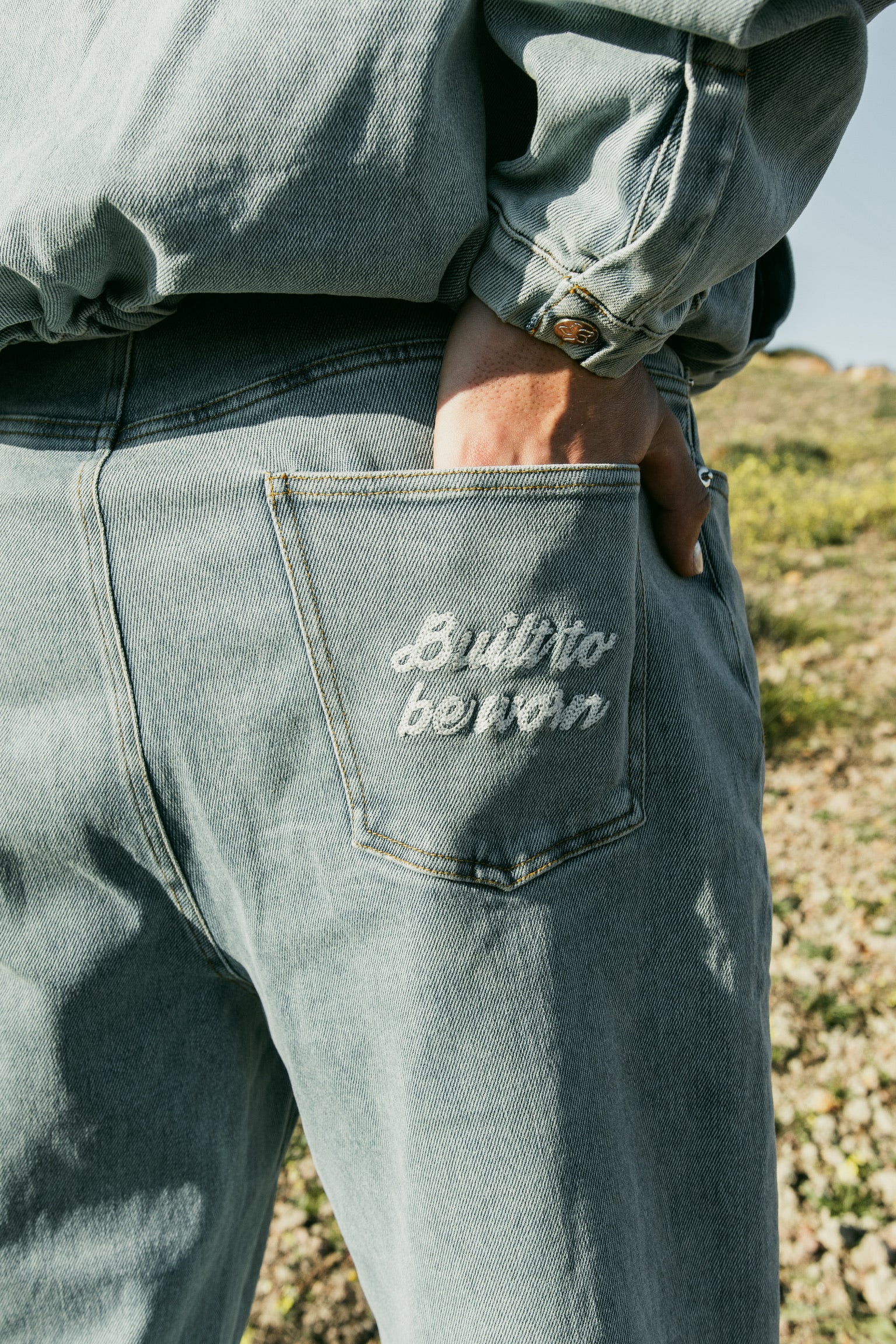 Denim Pants Blue