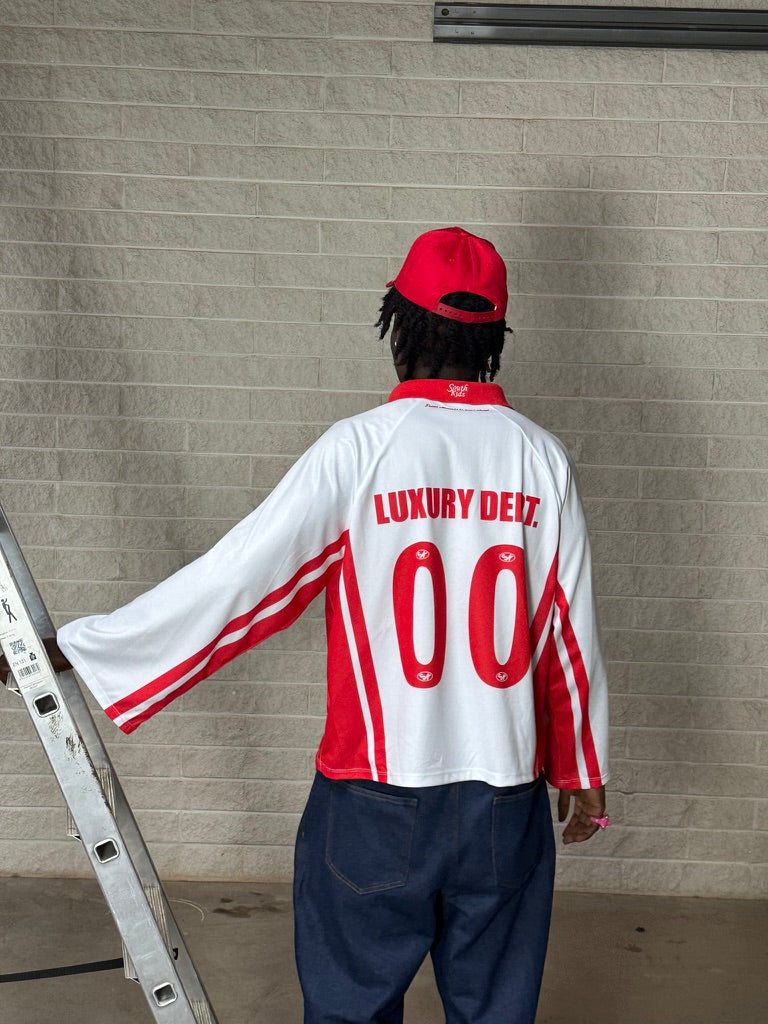 Longsleeve Football Jersey White