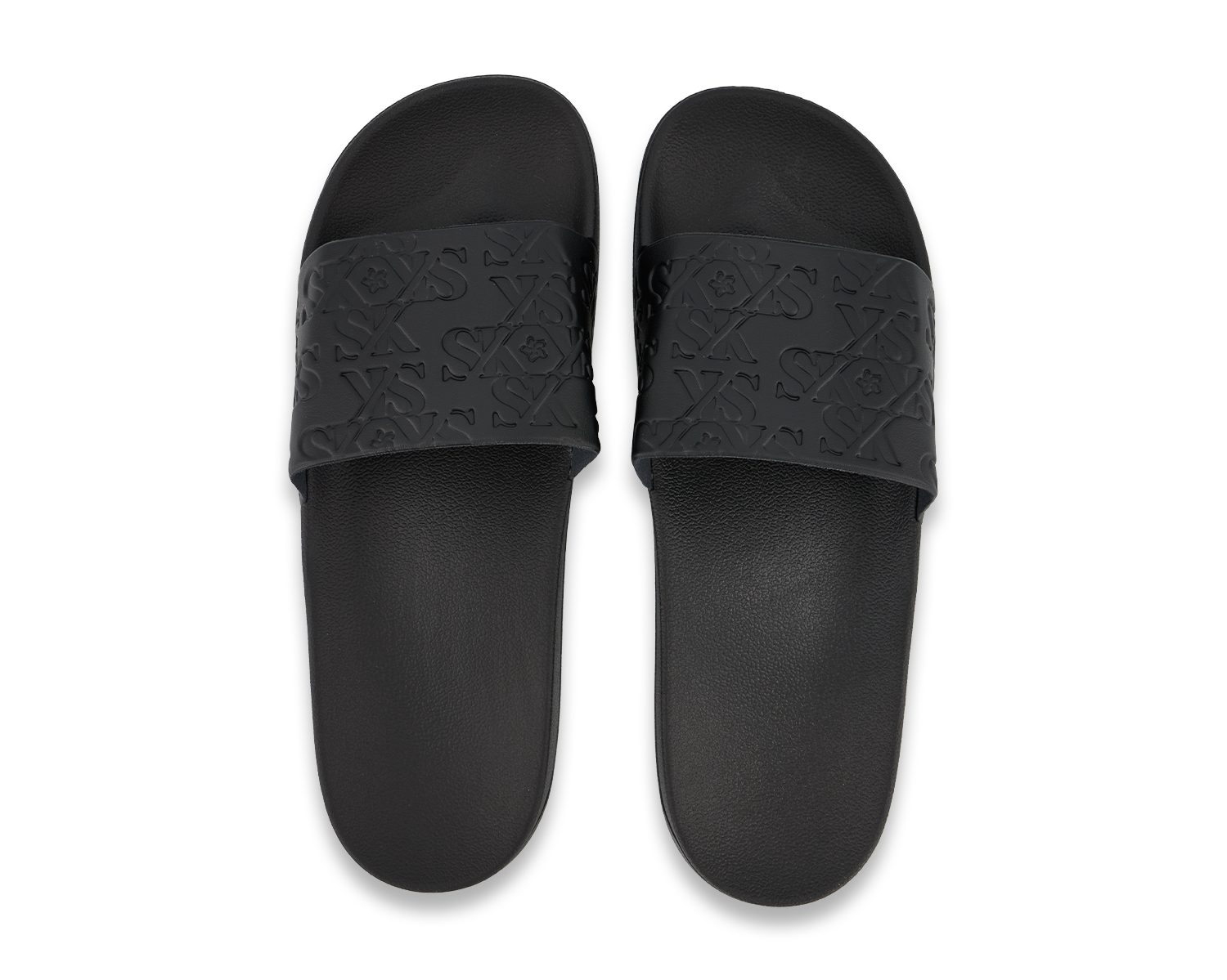 SK Black Slippers