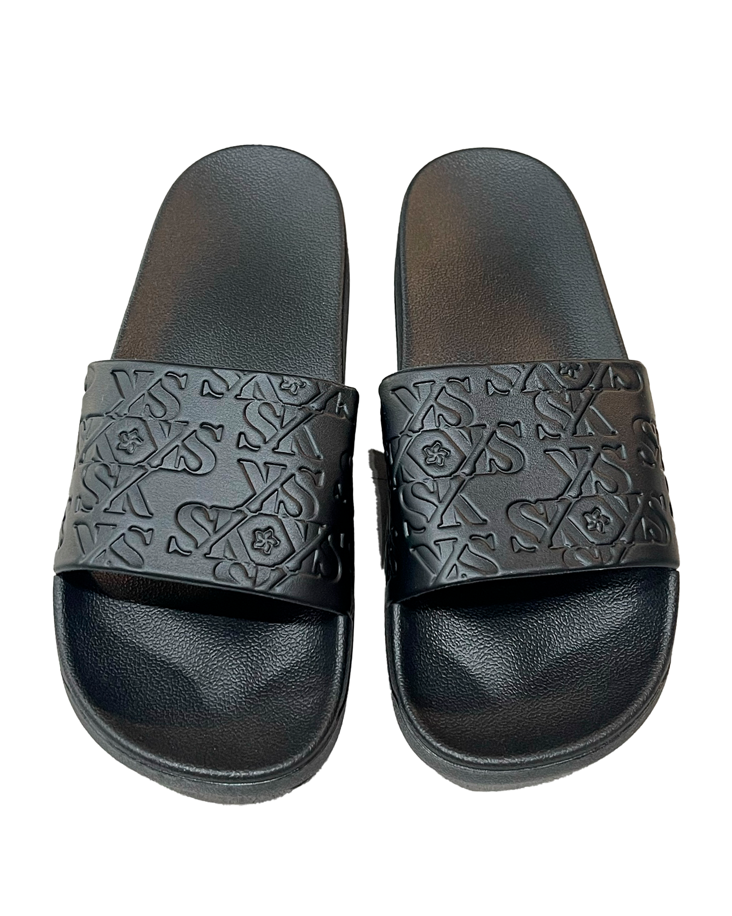 SK Black Slippers