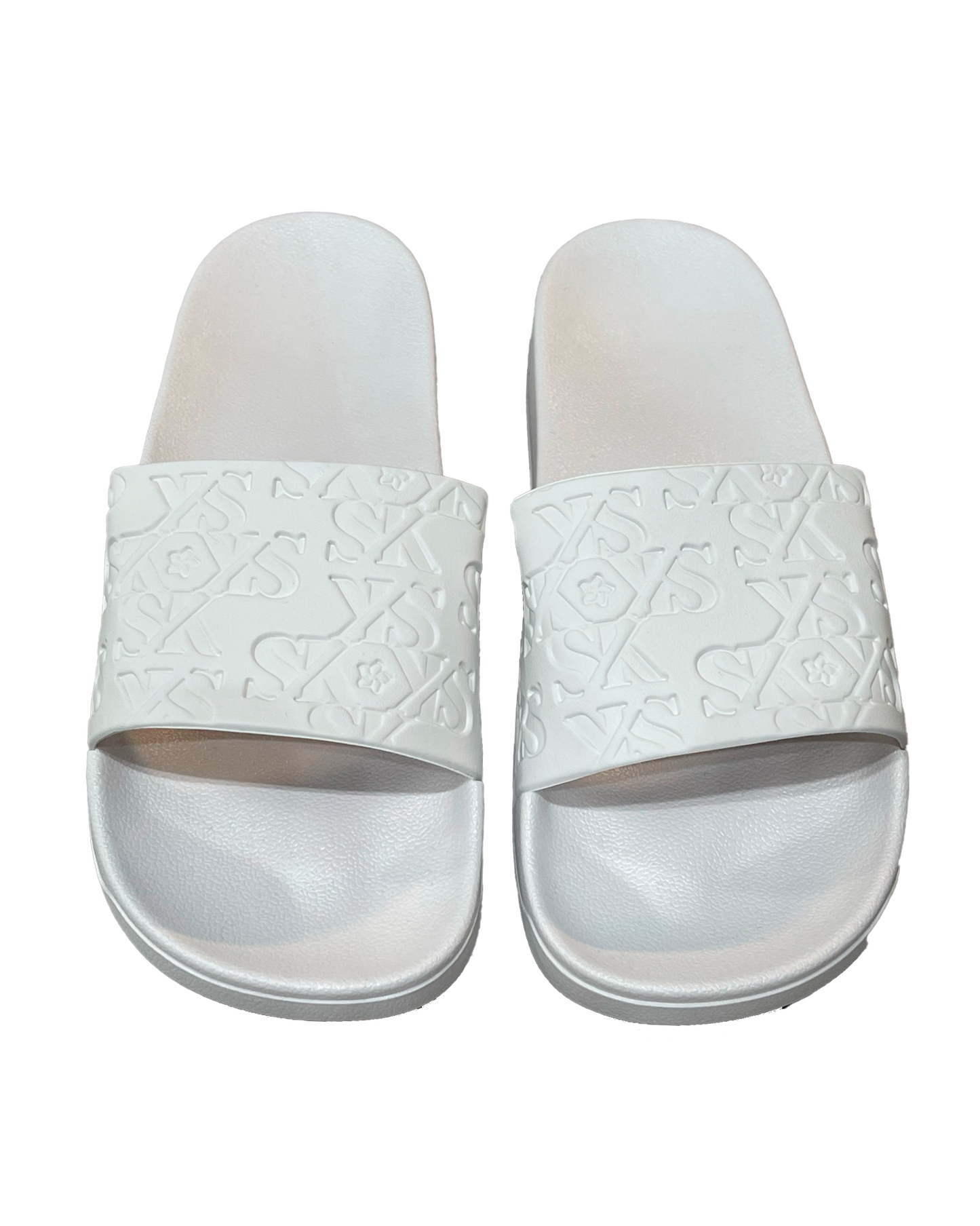 SK White Slippers