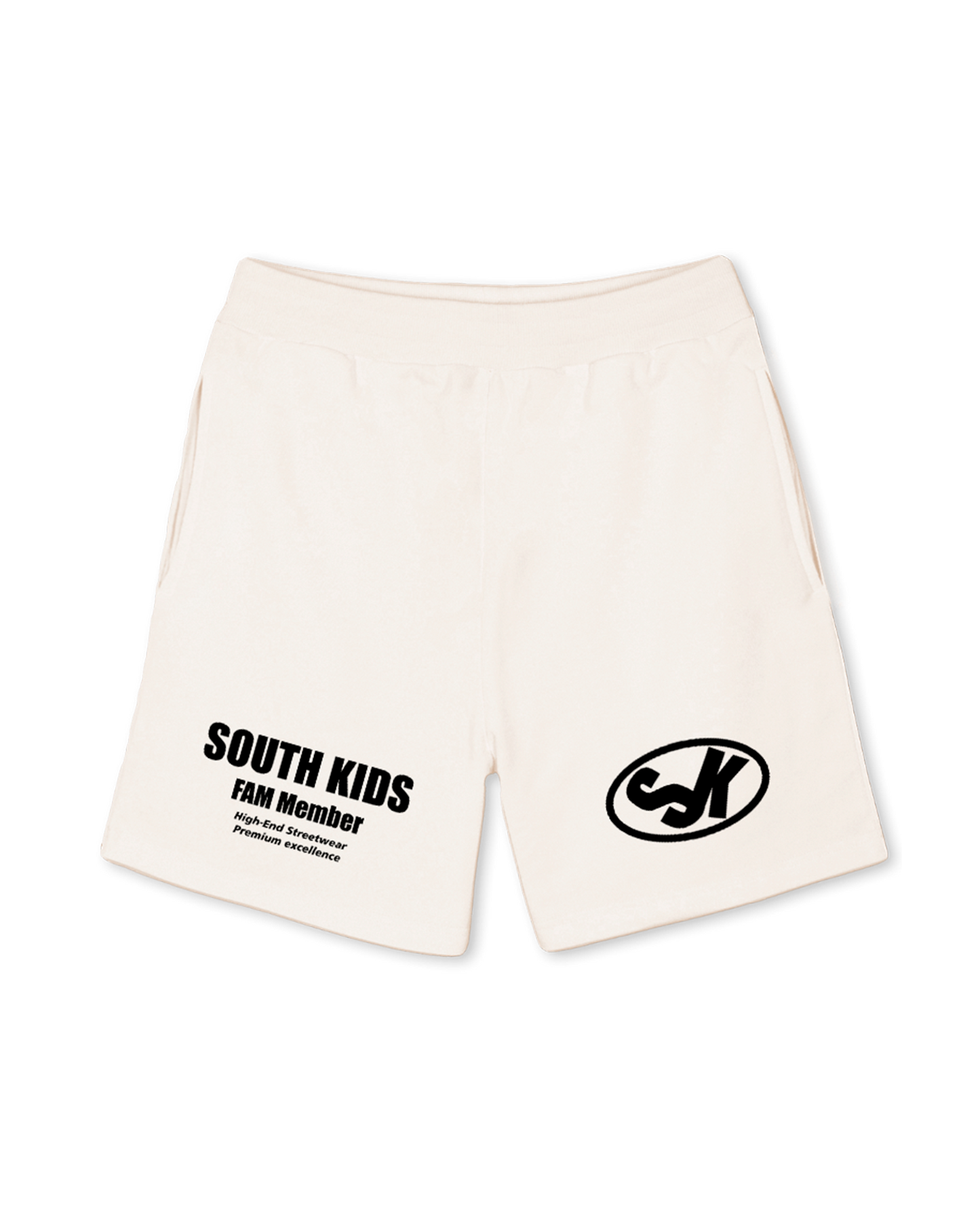 FAM Member Shorts Vintage White
