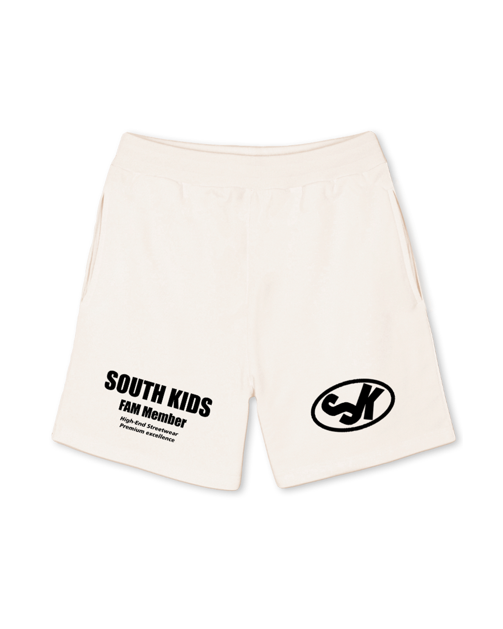FAM Member Shorts Vintage White