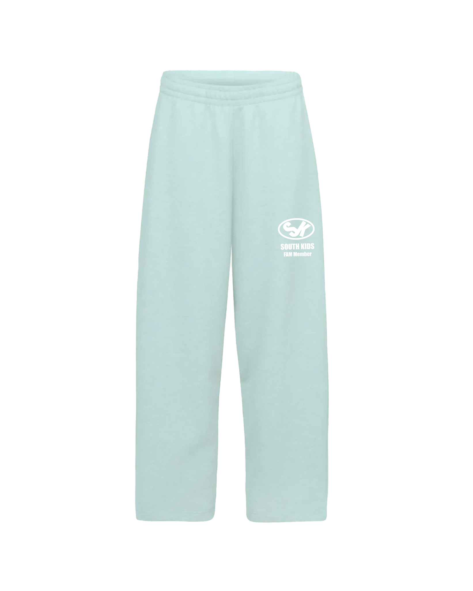 FAM Member Straight Sweatpants Cold Blue