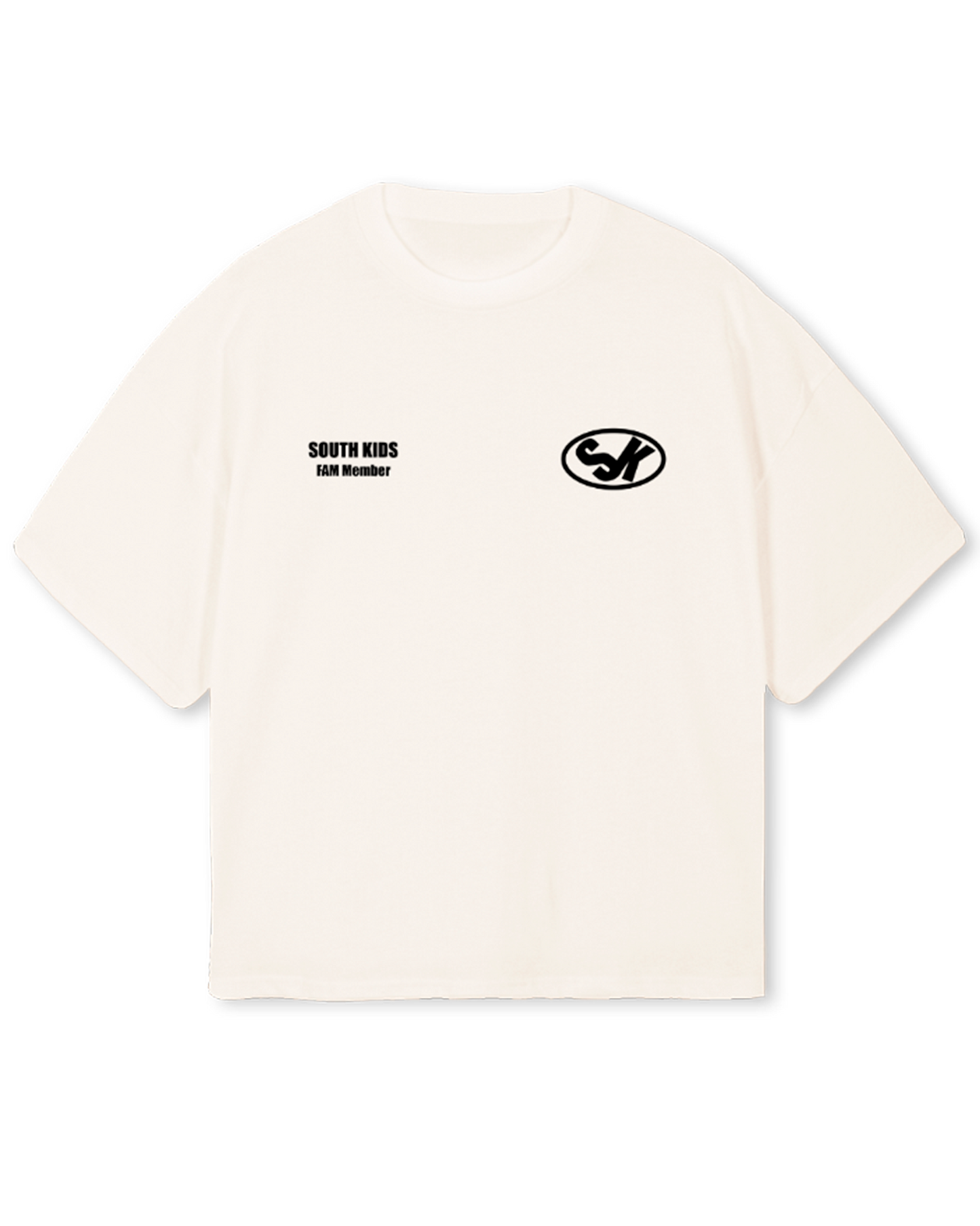 FAM Member Tee Vintage White