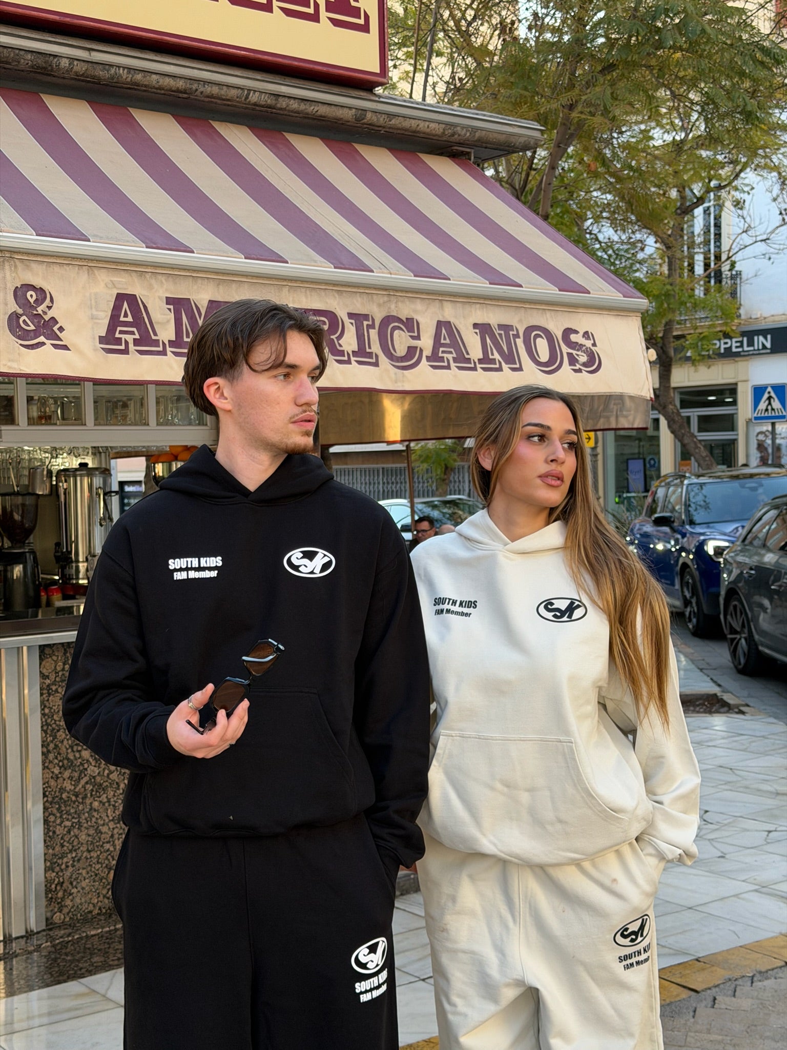 FAM Member Baggy Sweatpants Black