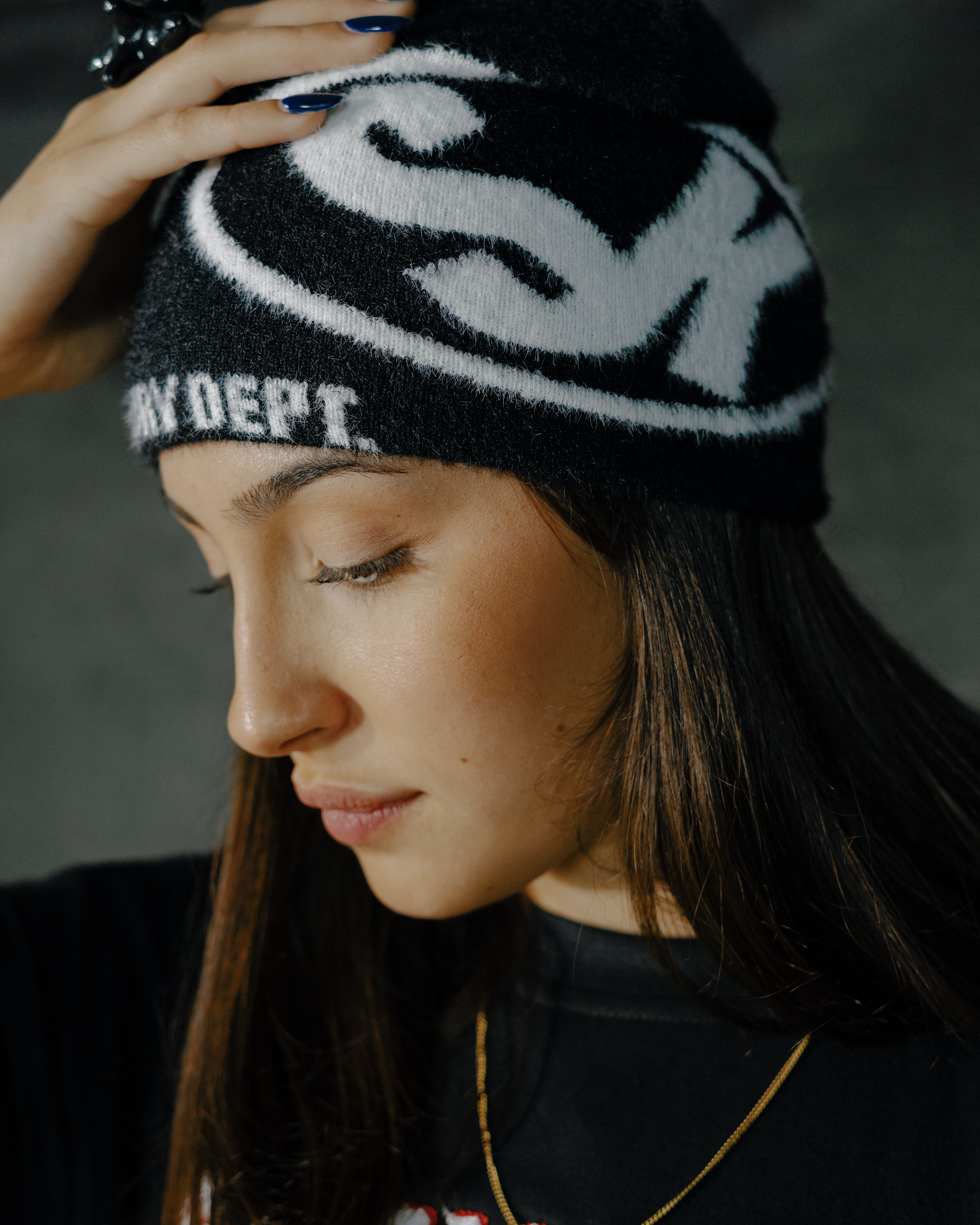 Luxury Black Beanie