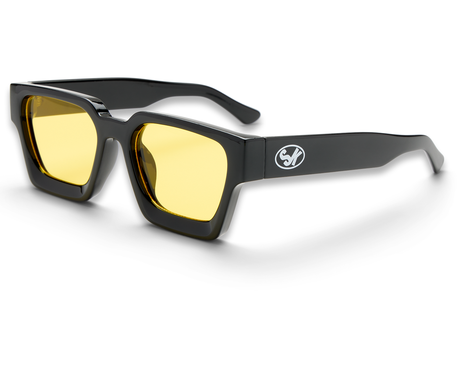 Luxury V1 Black & Yellow Sunglasses