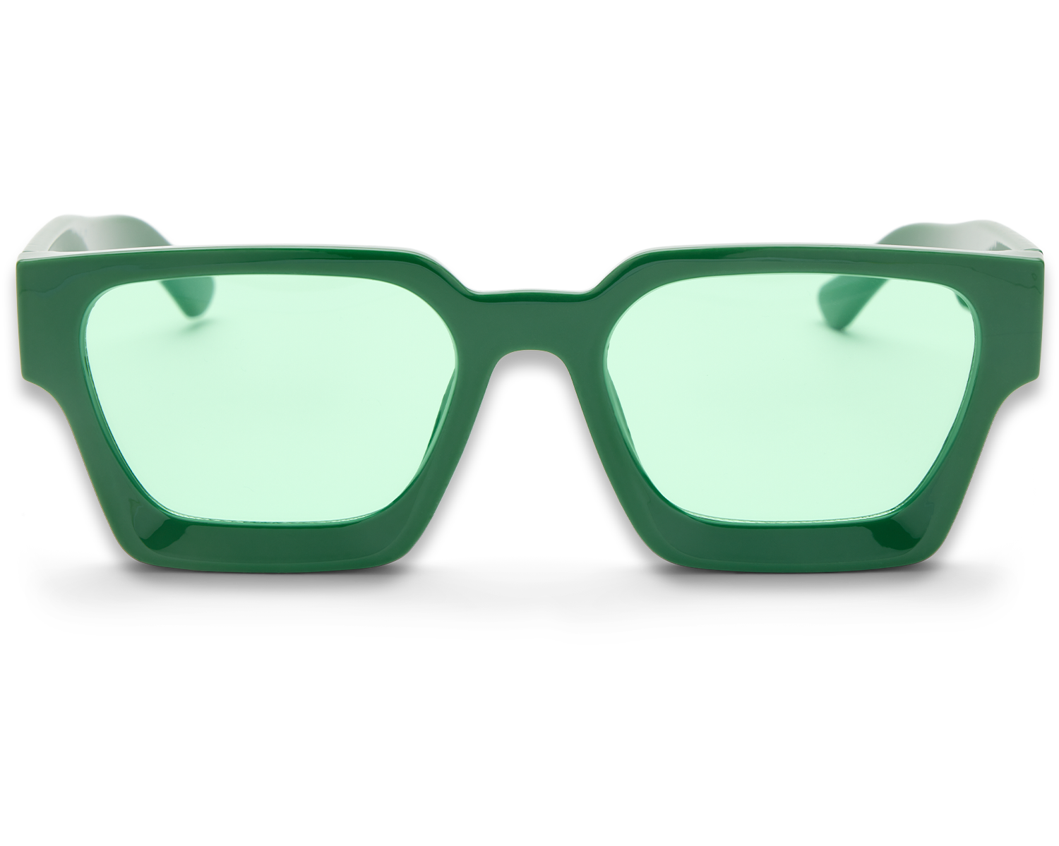 Luxury V1 Green Sunglasses