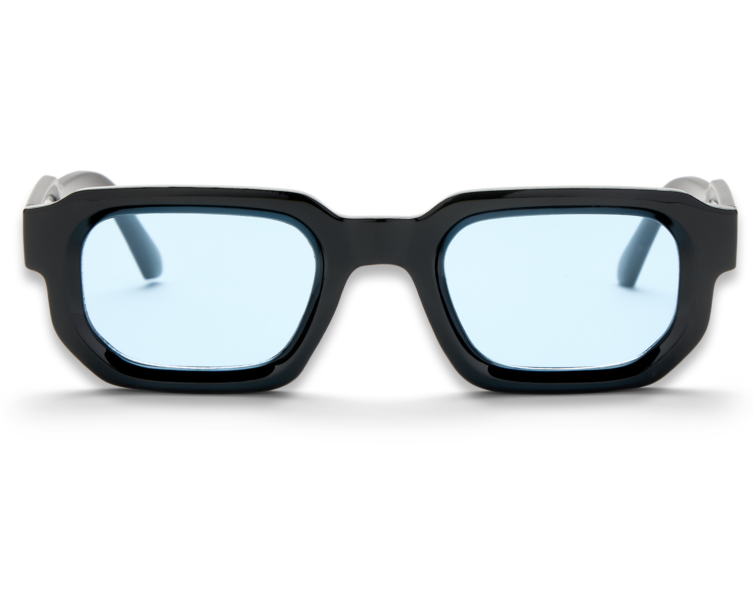 Luxury V2 Black & Blue Sunglasses