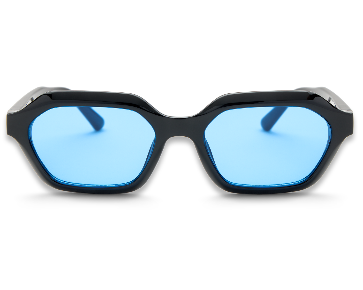 Luxury V3 Black & Blue Sunglasses