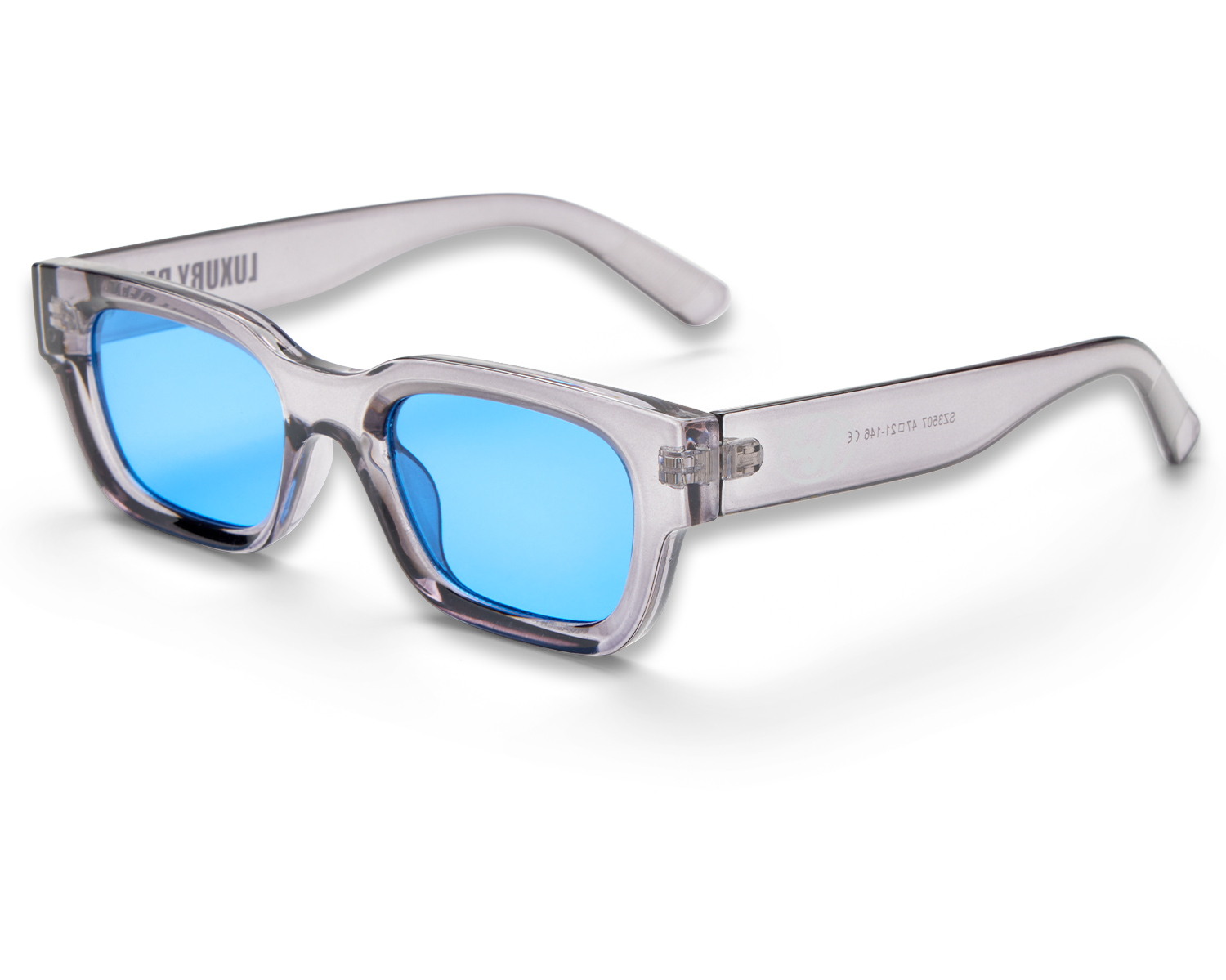 Luxury V4 Grey & Blue Sunglasses