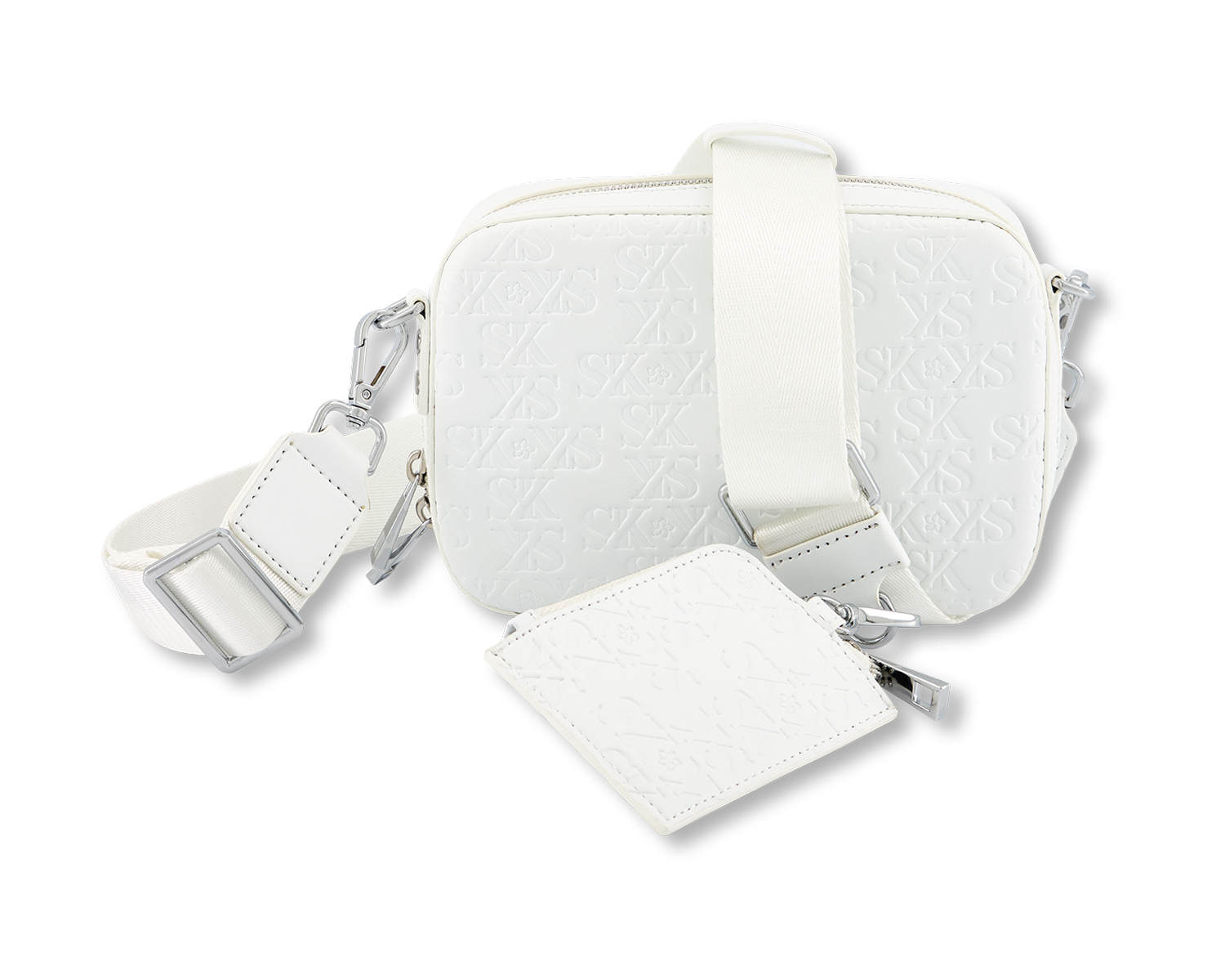 Luxury White Shoulder Bag