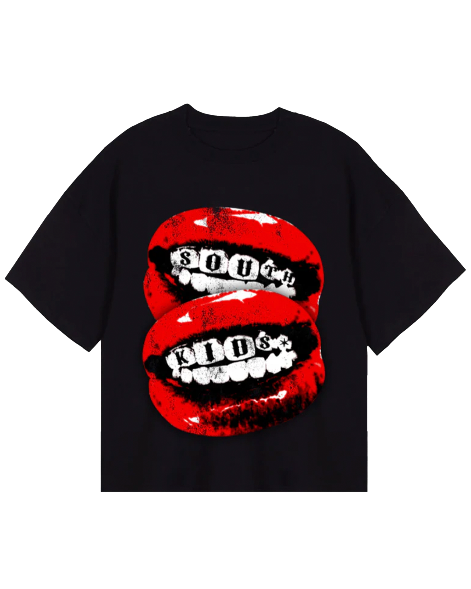 Mouth Tee Black