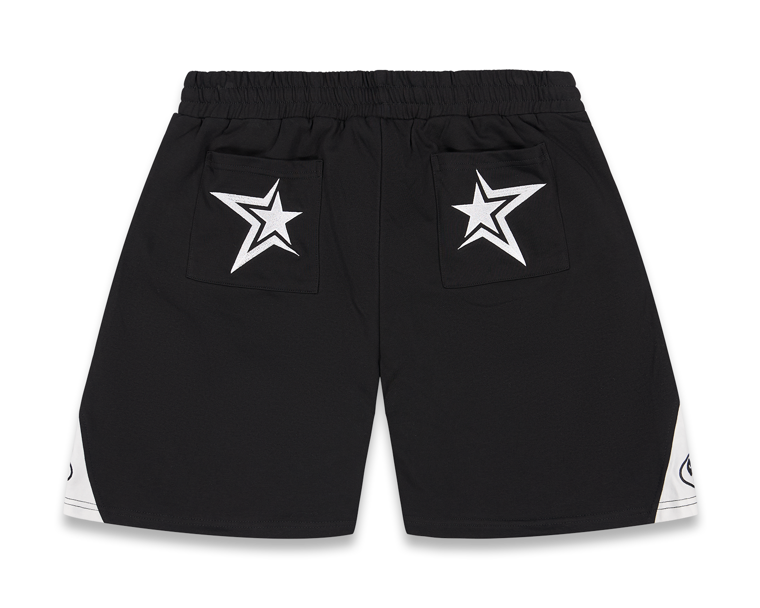 Star Tracksuit Black & White Short