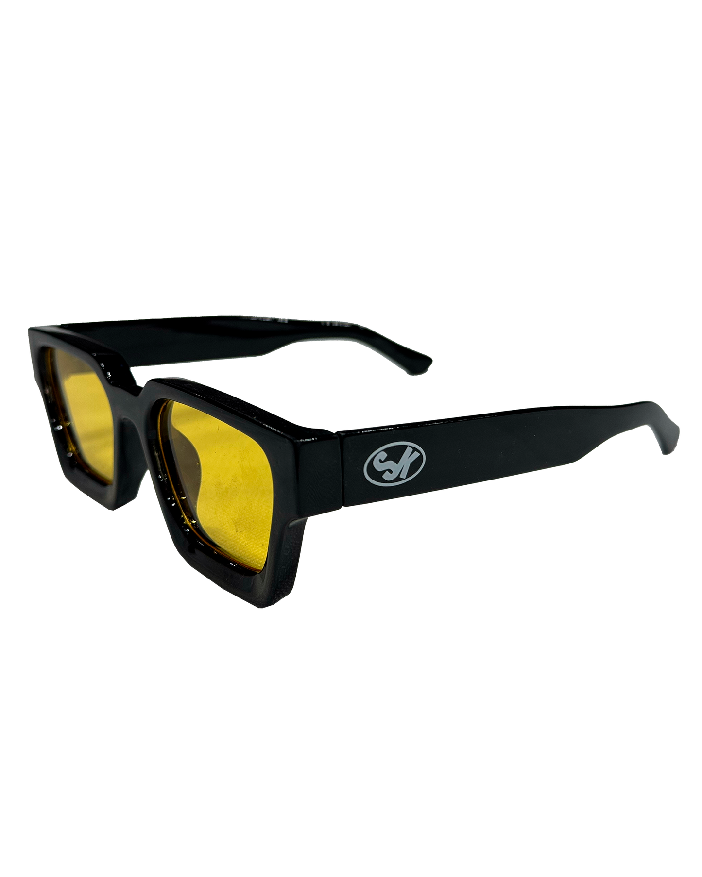 Luxury V1 Black & Yellow Sunglasses