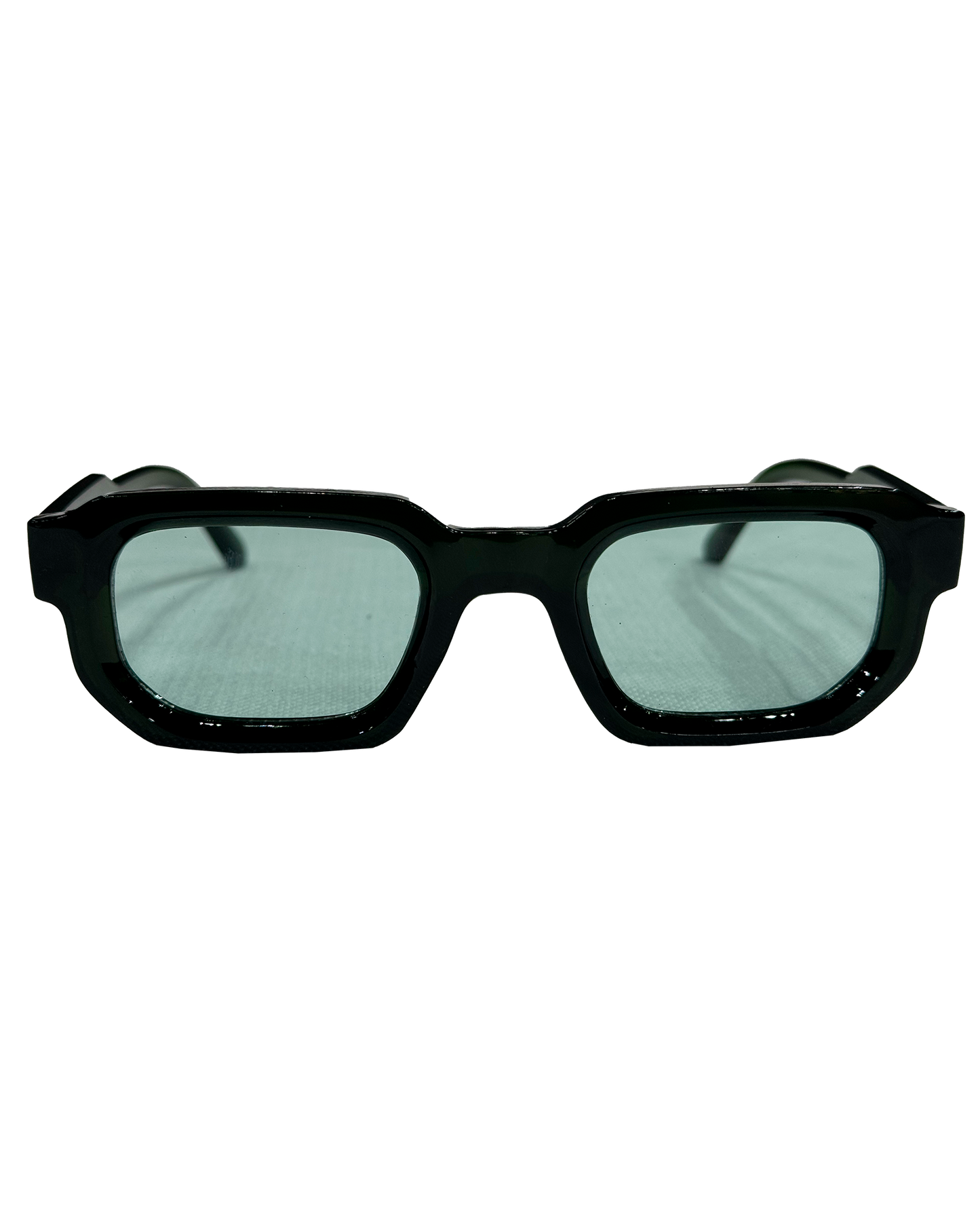 Luxury V2 Black & Green Sunglasses
