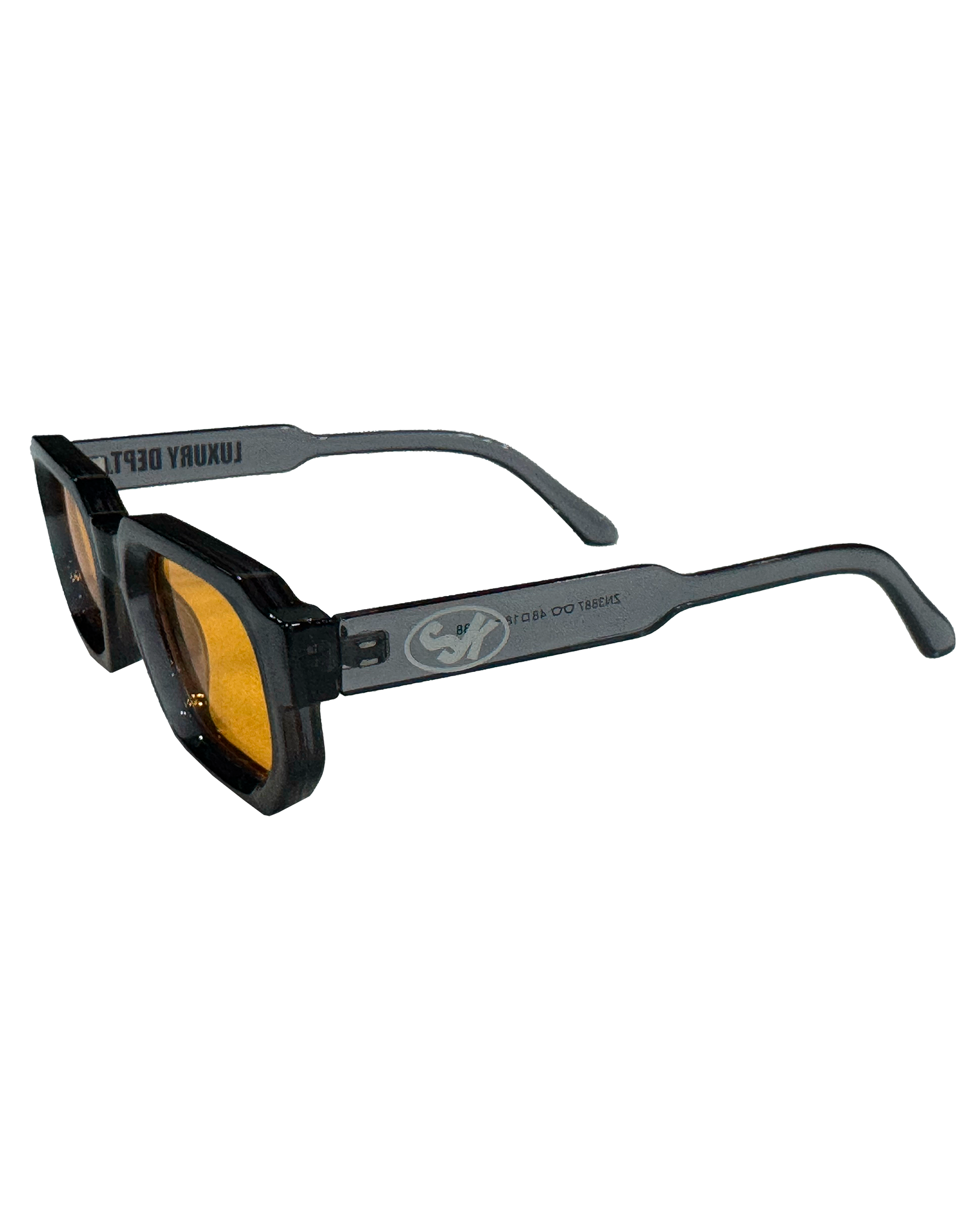 Luxury V2 Grey & Orange Sunglasses