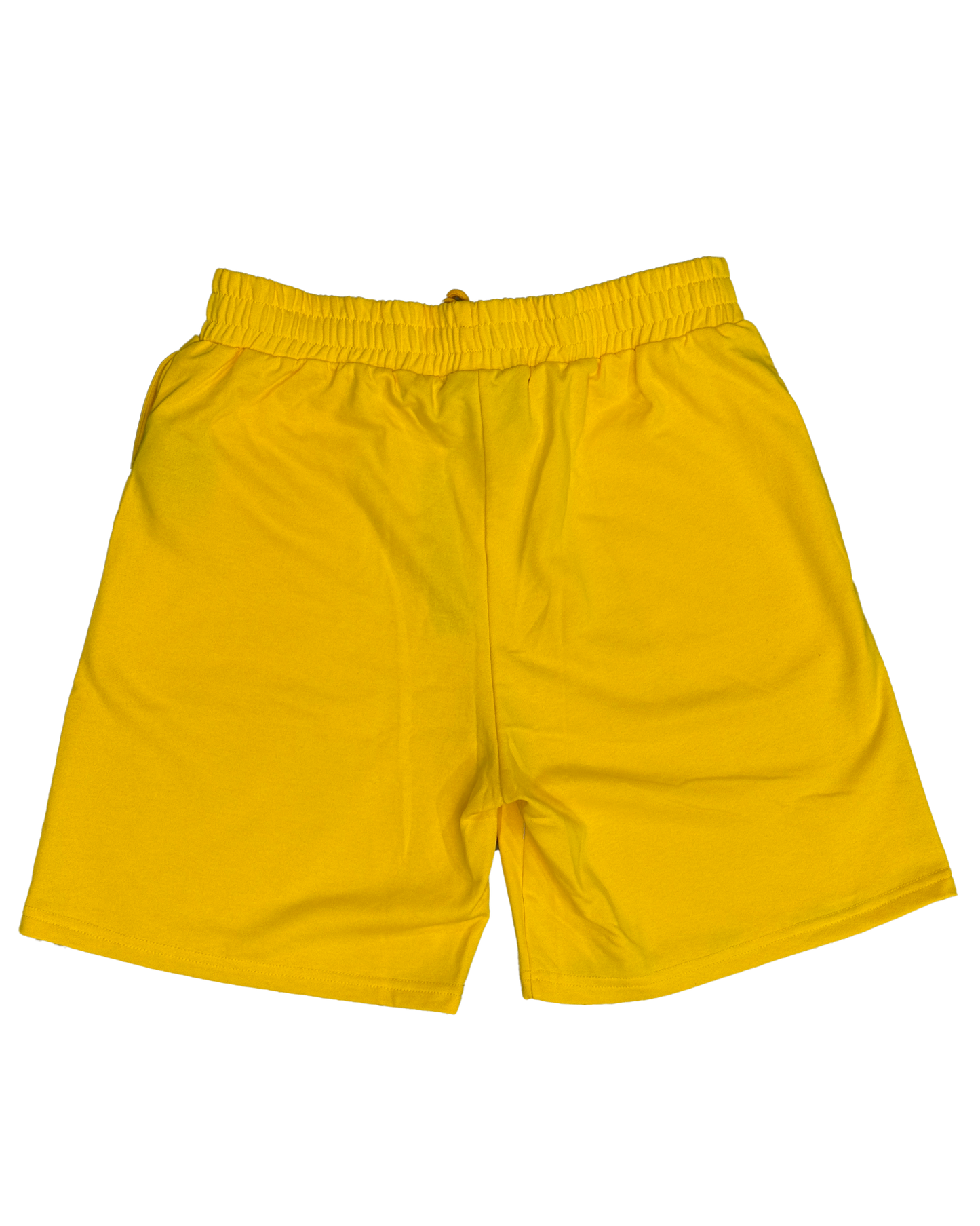Collage Shorts Yellow