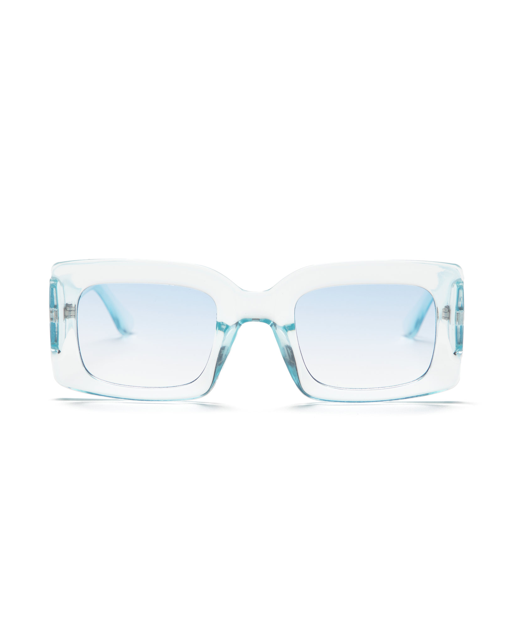 Luxury Women Light Blue Sunglasses