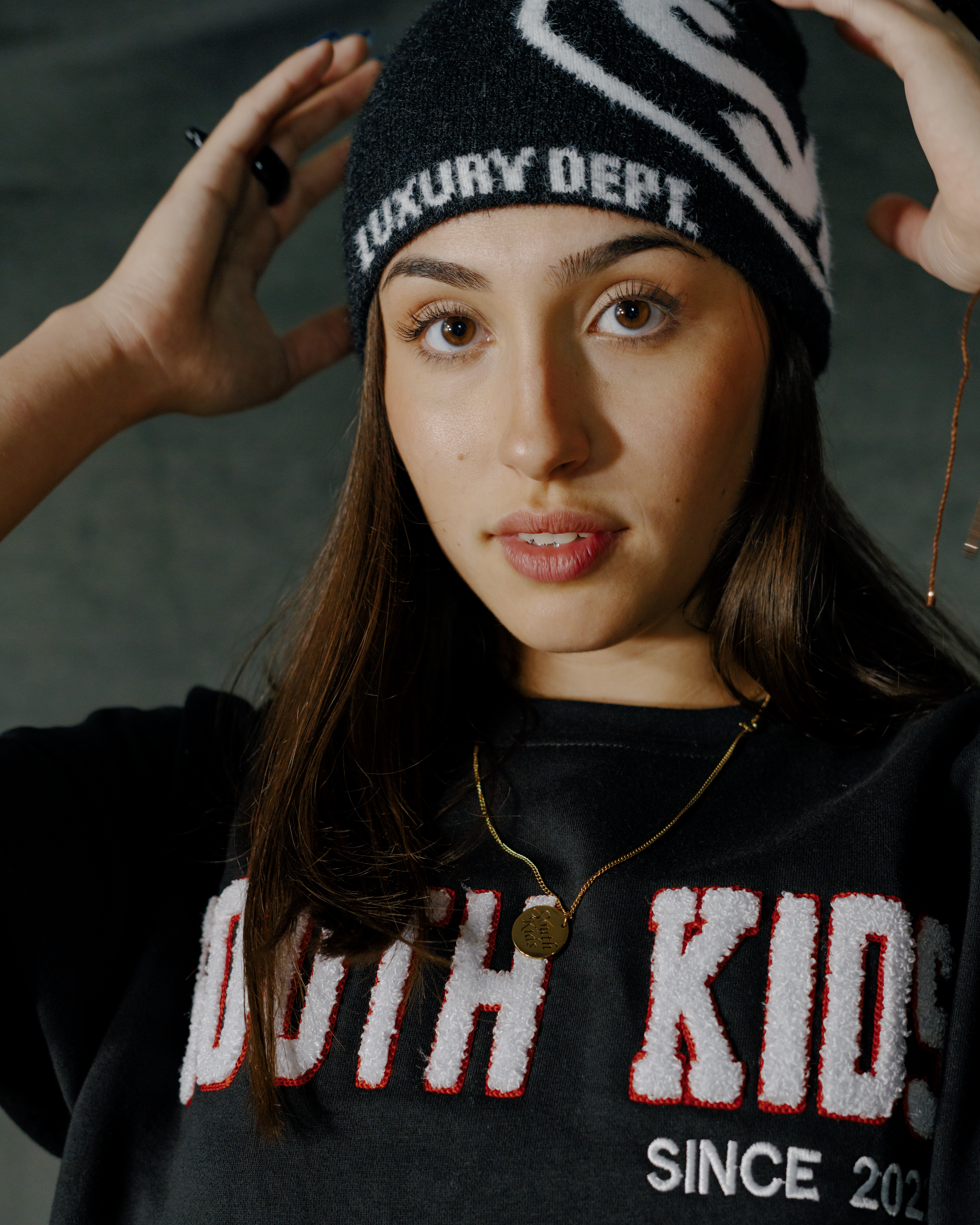 Luxury Black Beanie