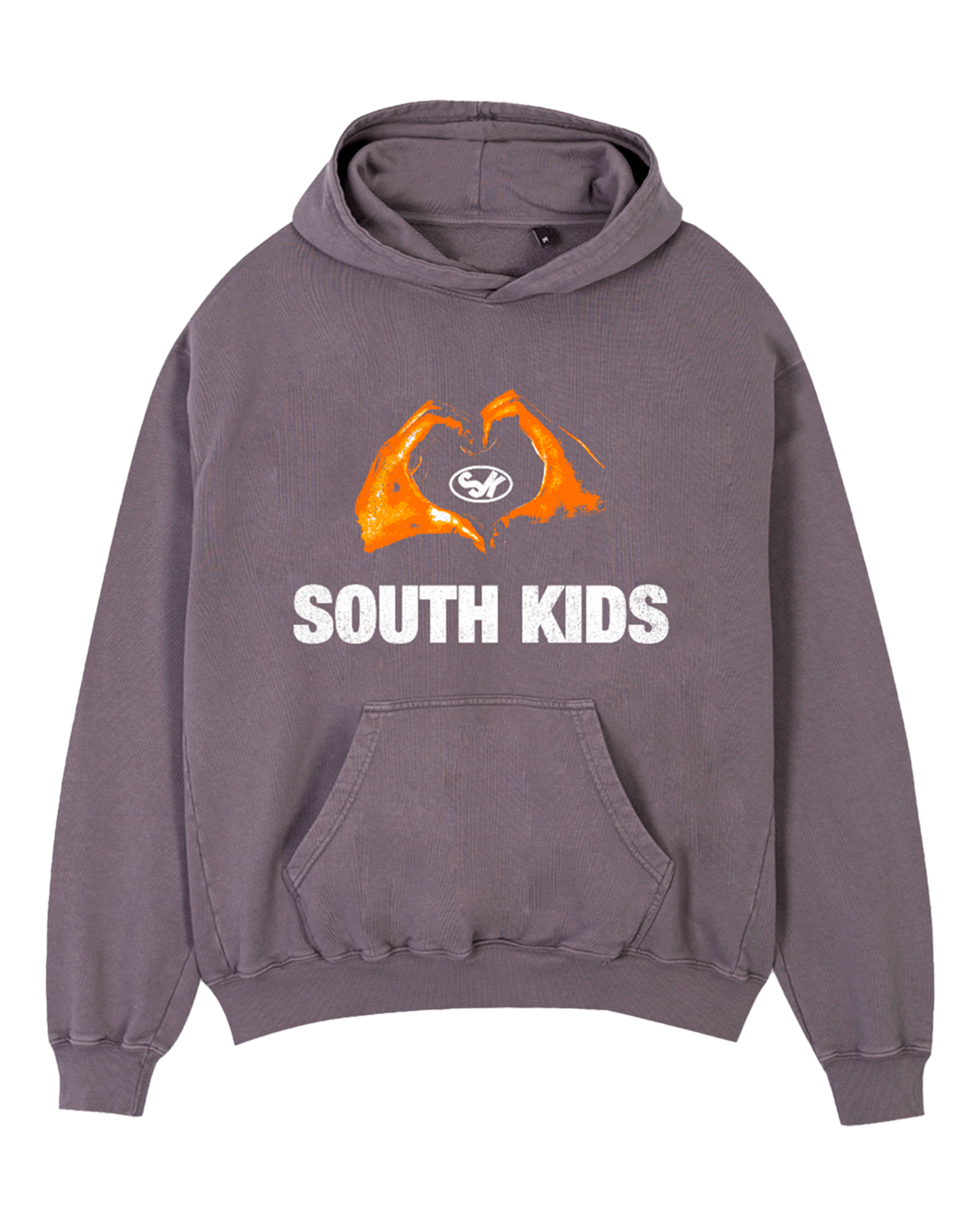 Watch Your Back Hoodie Pigment Grey