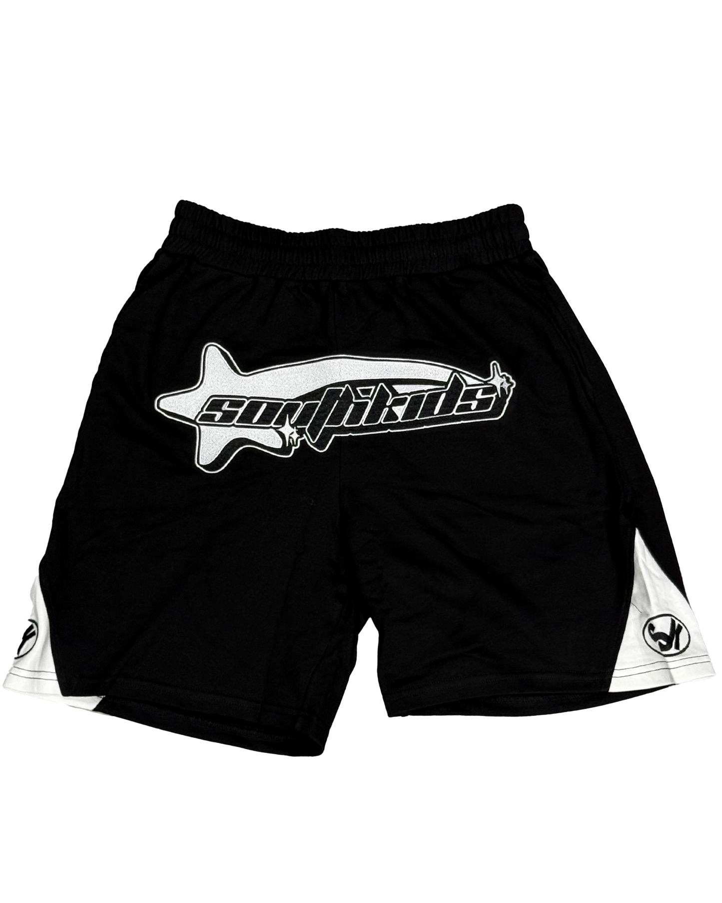 Star Tracksuit Black & White Short