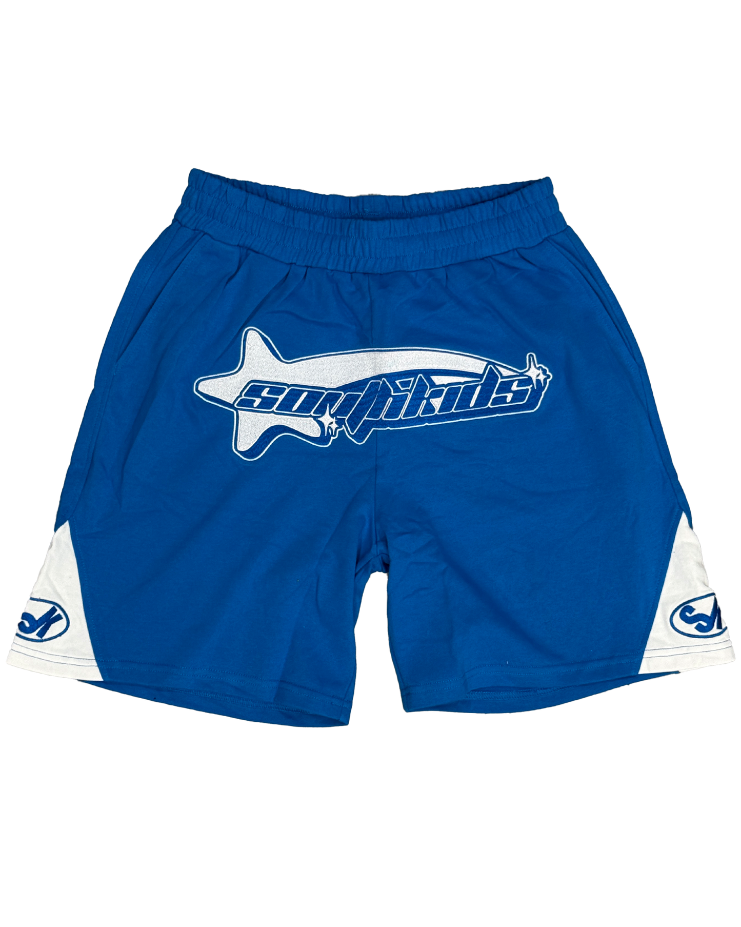 Star Tracksuit Blue Shorts