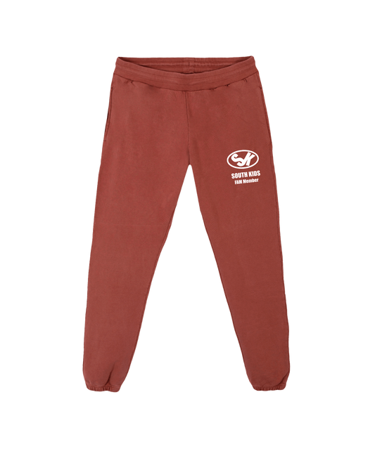 FAM Member Sweatpants Brown