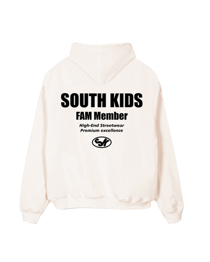 FAM Member Hoodie Vintage White