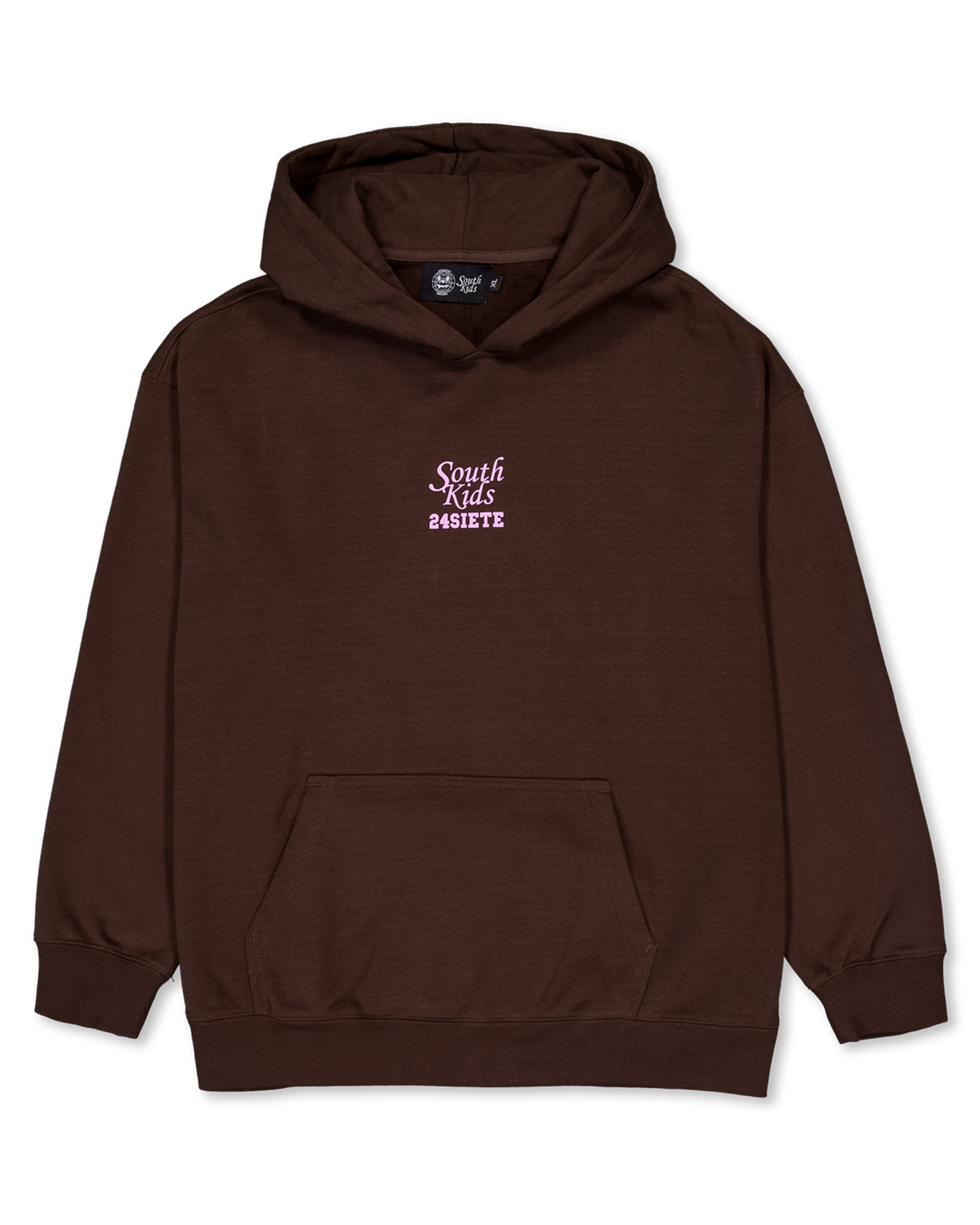 South Kids x 24Siete Brown Hoodie