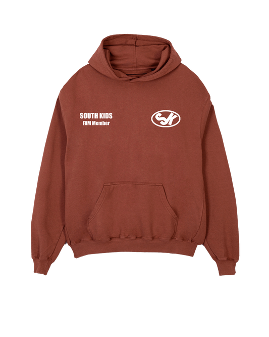 FAM Member Hoodie Brown