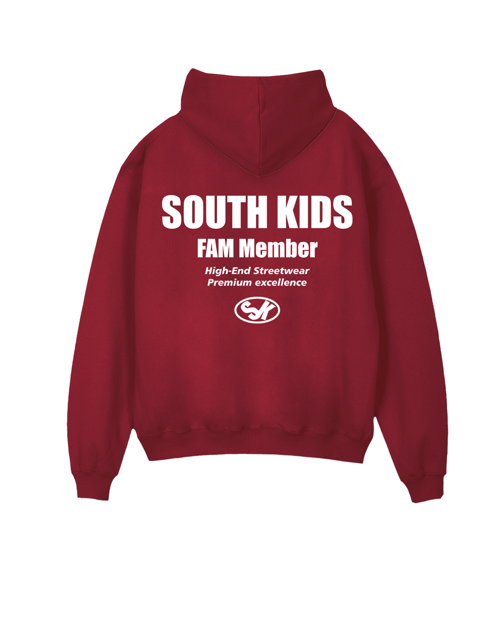 FAM Member Hoodie Burgundy