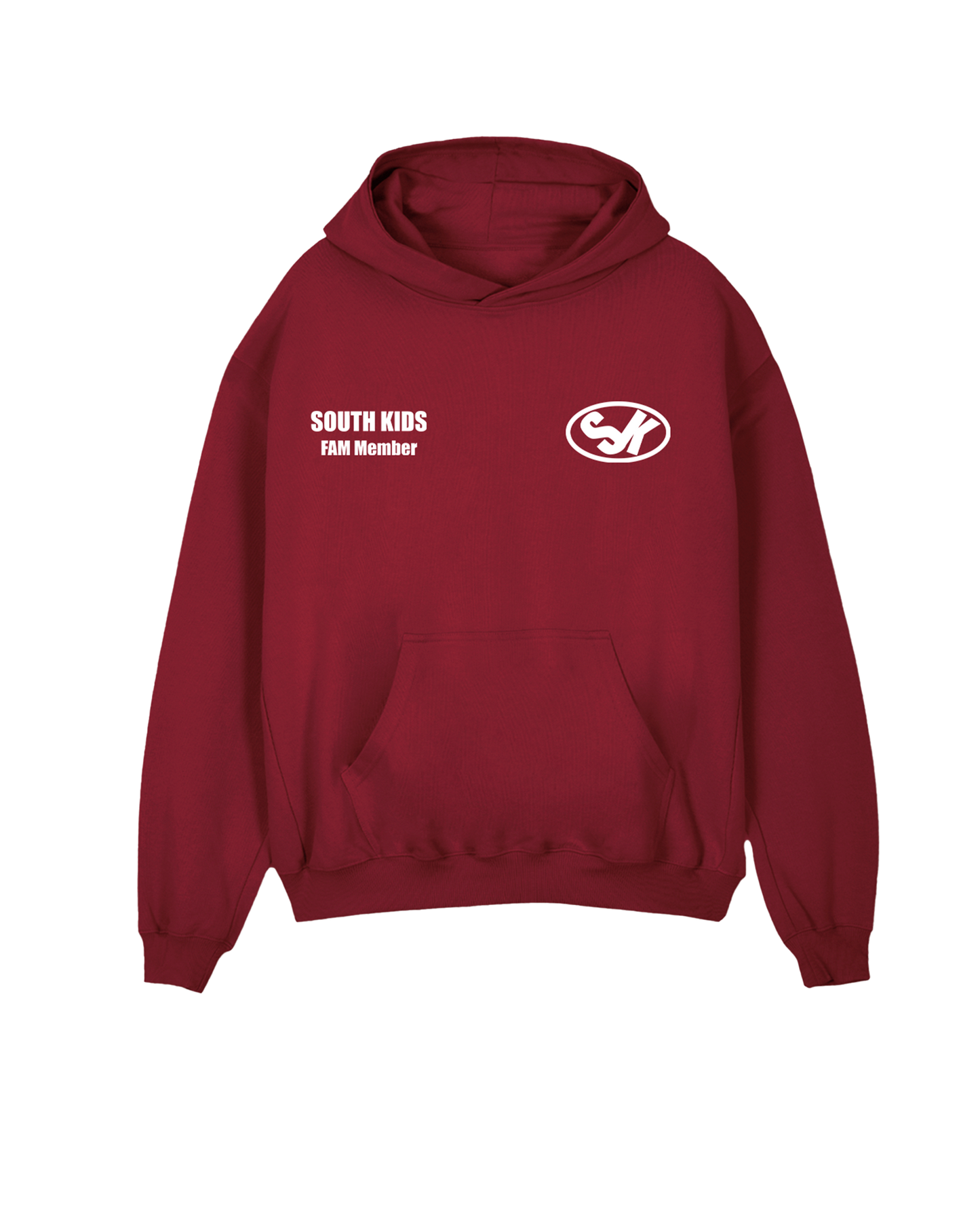 FAM Member Hoodie Burgundy