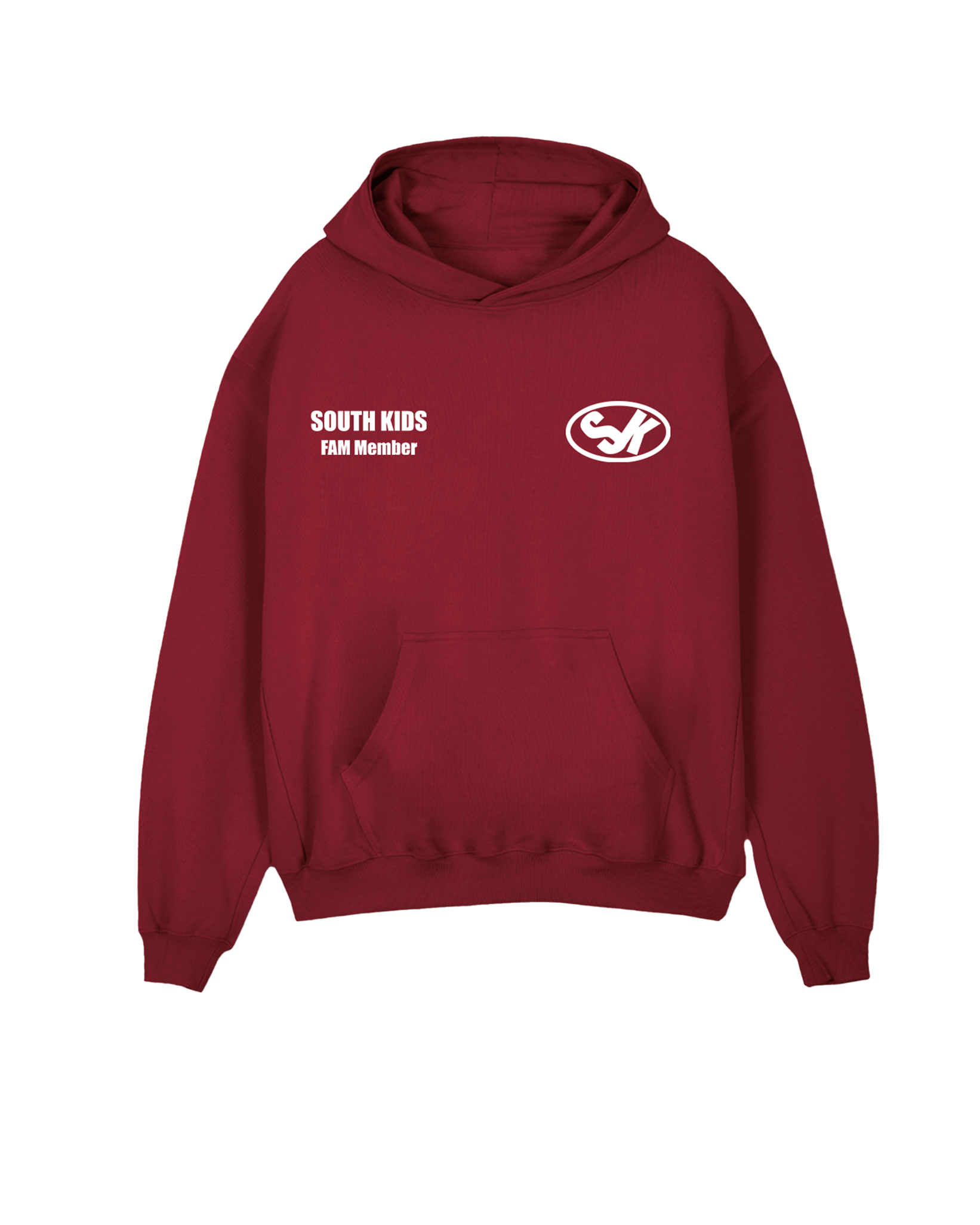 FAM Member Hoodie Burgundy