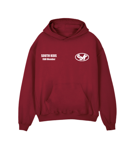 FAM Member Hoodie Burgundy