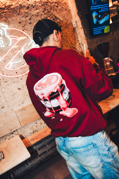 Cookies Hoodie Burgundy