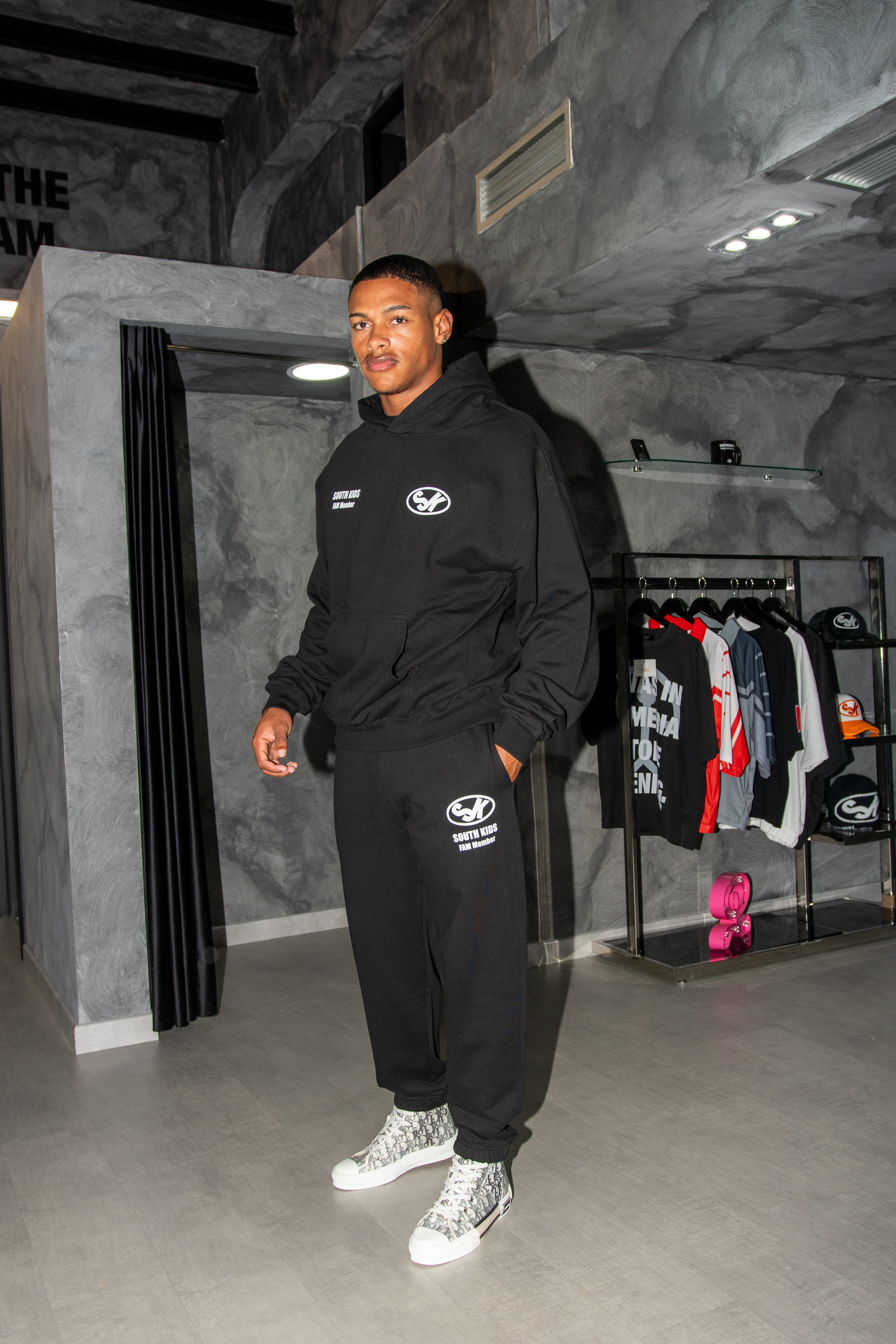 FAM Member Sweatpants Black