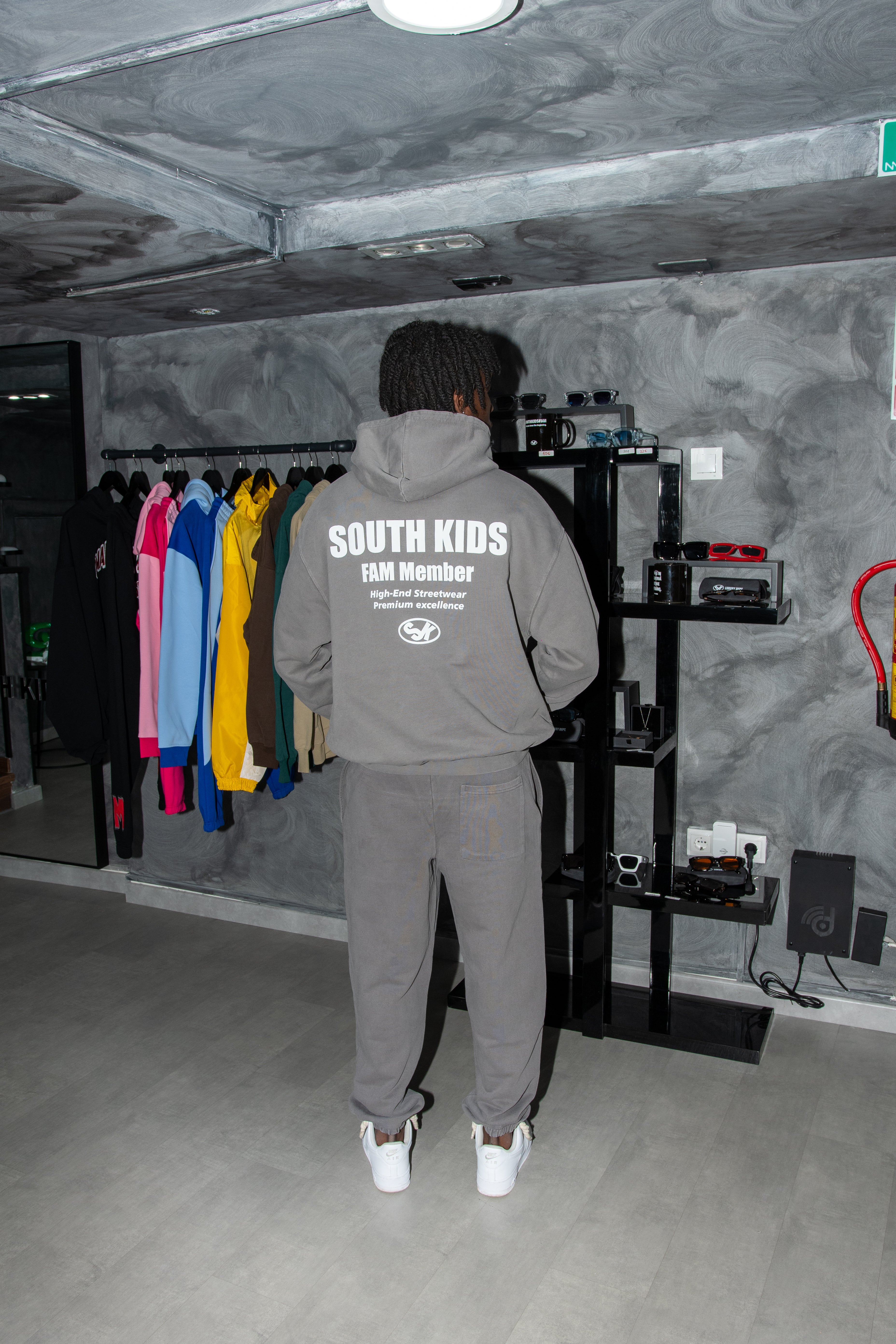 FAM Member Sweatpants Pigment Grey