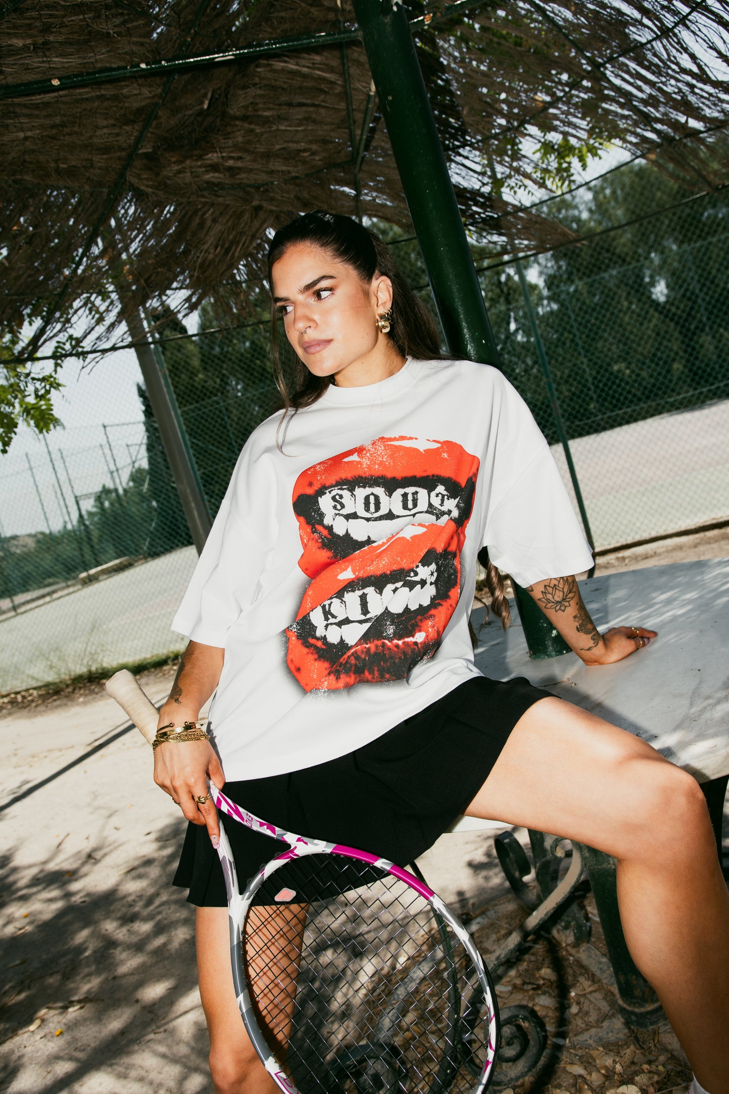 Mouth Tee White
