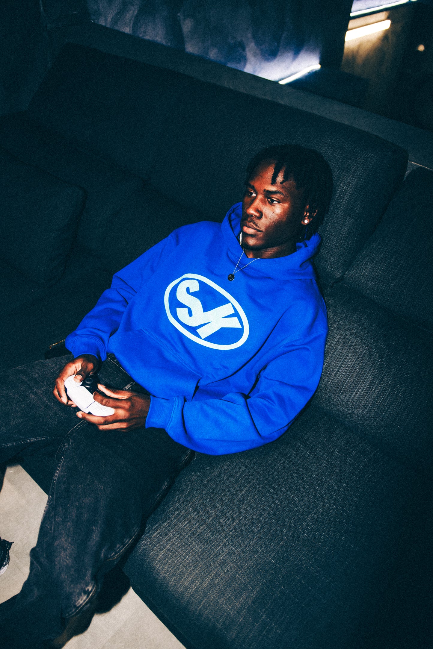 South Hoodie Blue