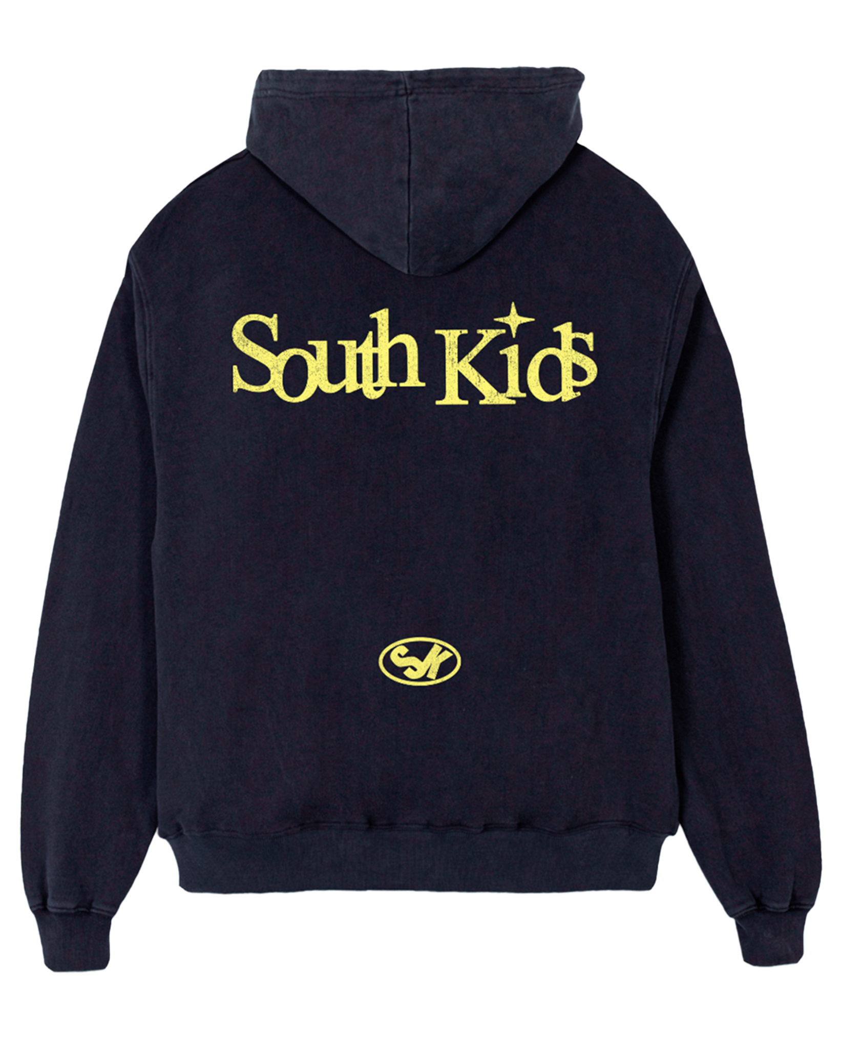 Star Hoodie  Vintage Black