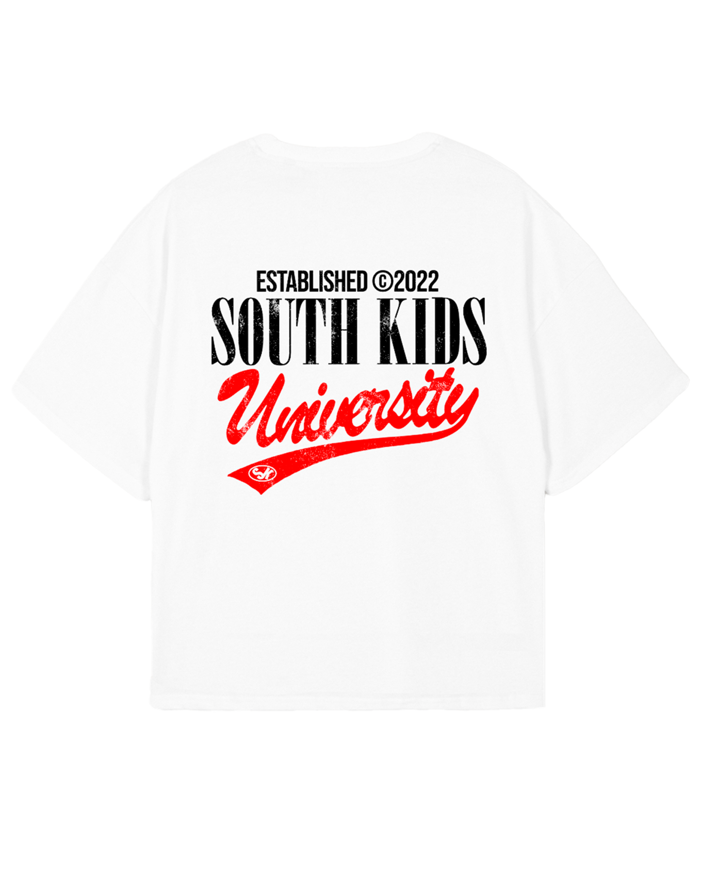 SK University Tee  White