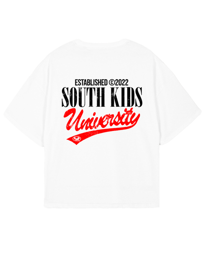 SK University Tee  White