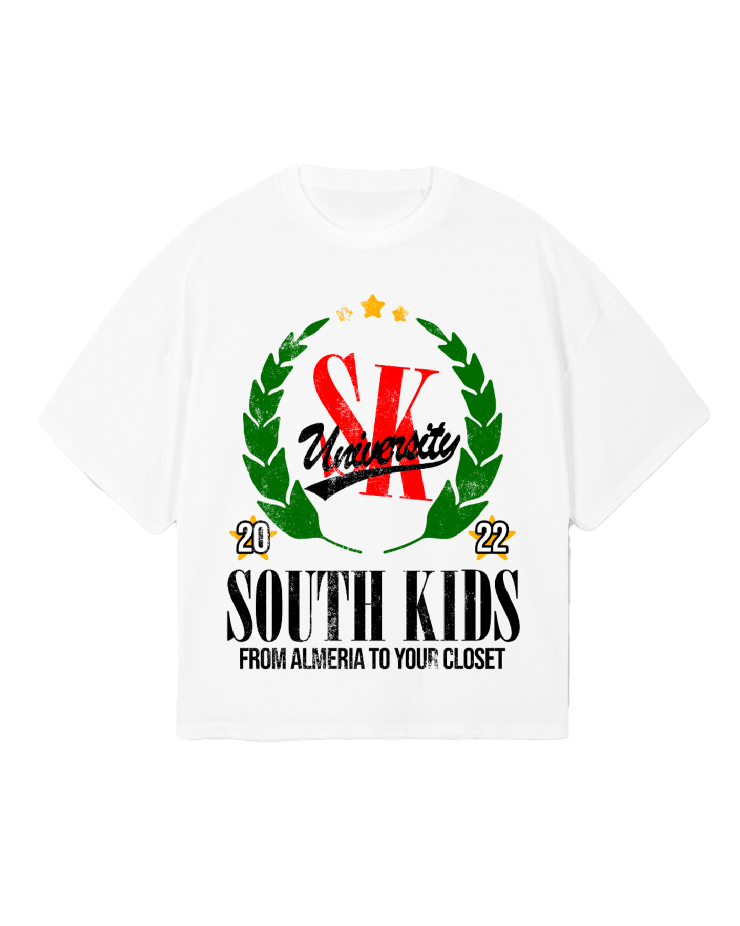 SK University Tee  White